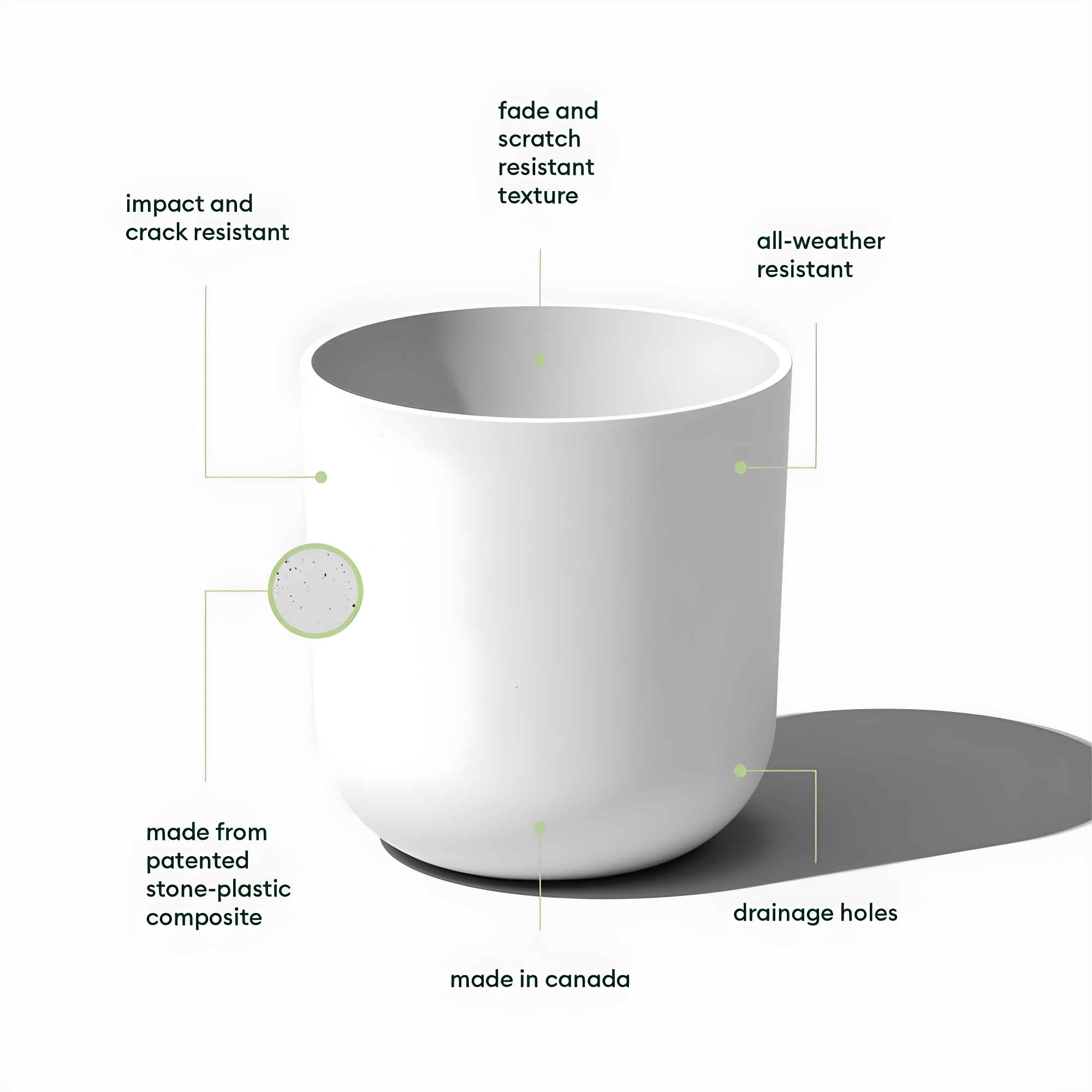 Mason Series Kona Planter
