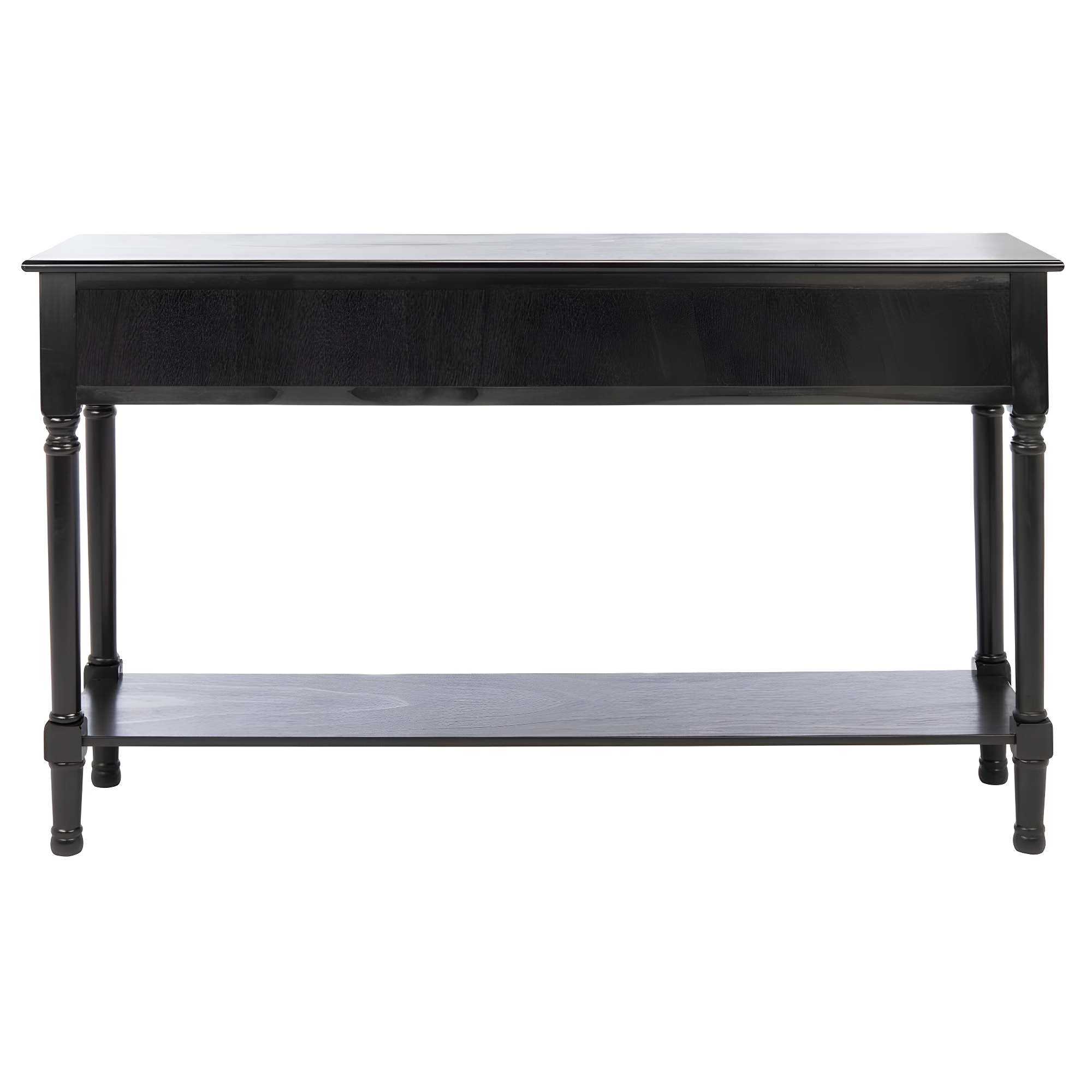 Landers 3 Drawer Console Table - CNS5711B - Black - Safavieh