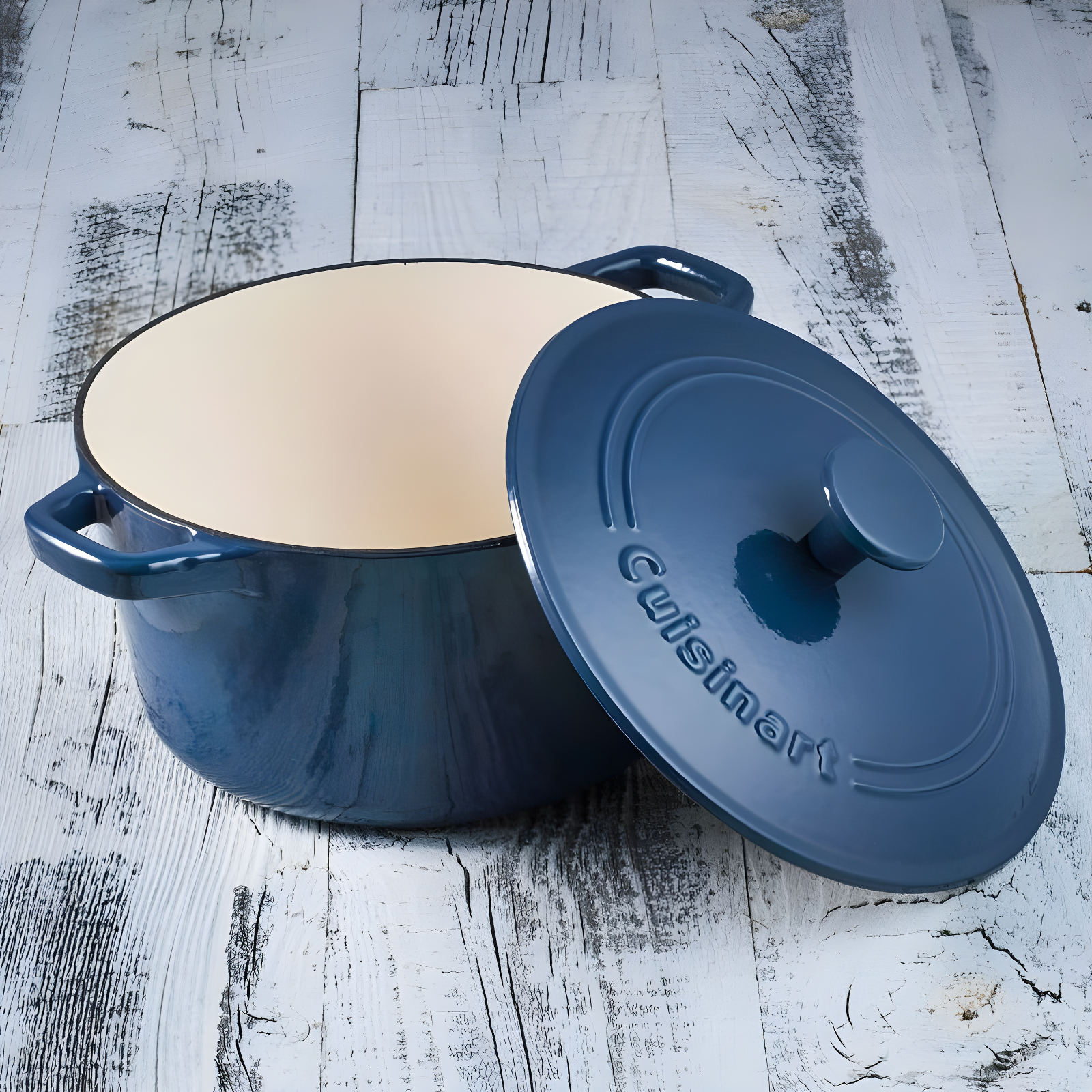 Cuisinart Cuisinart Chef’s Classic Enameled Cast Iron Round Dutch Oven with Lid