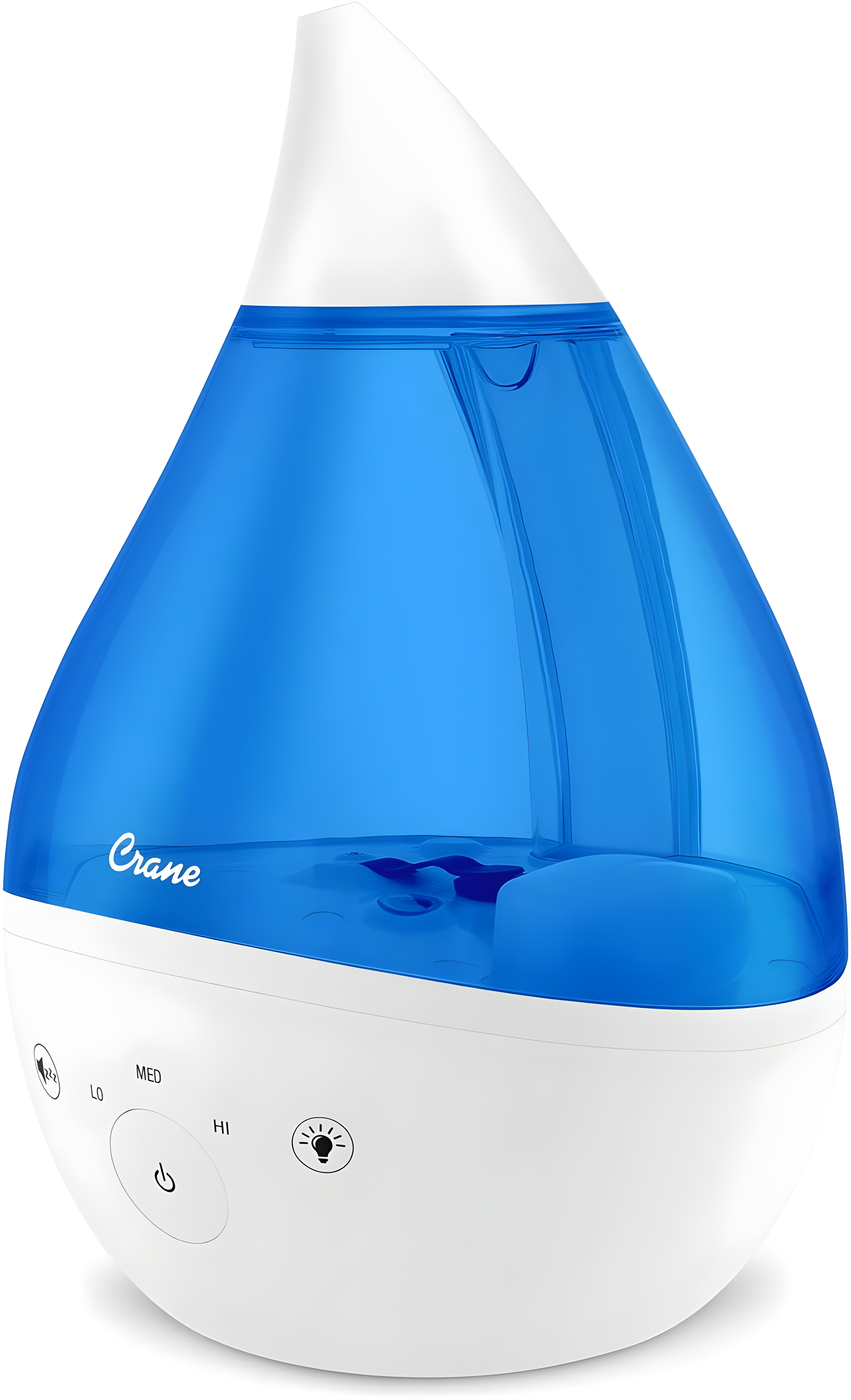 Crane USA Drop 2.0 , 4-in-1 Cool-Mist Humidifier with Aroma Tray & Sound Machine