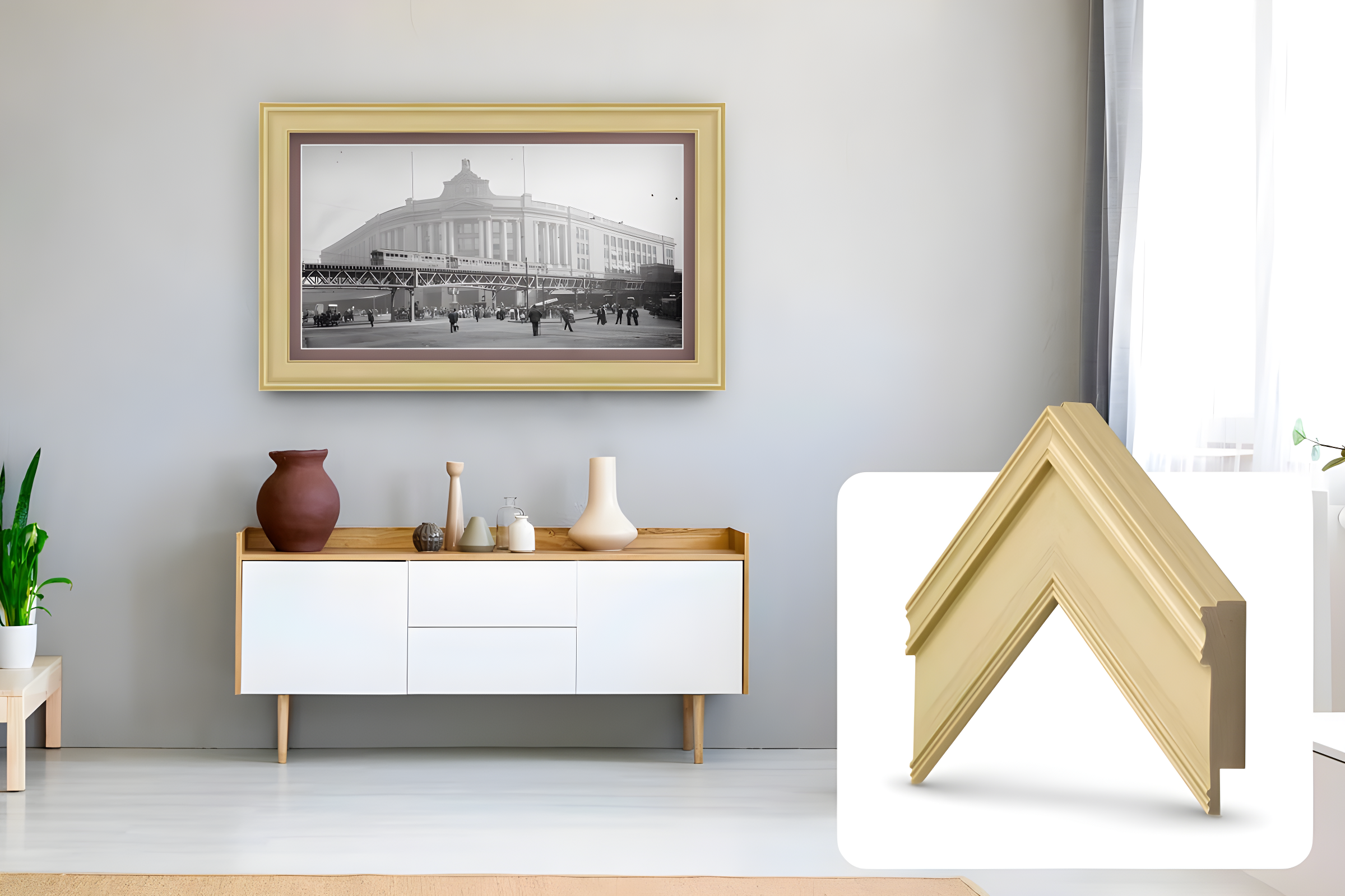 Deco TV Frames Deco TV Frame for Samsung Frame TV and Frame Pro