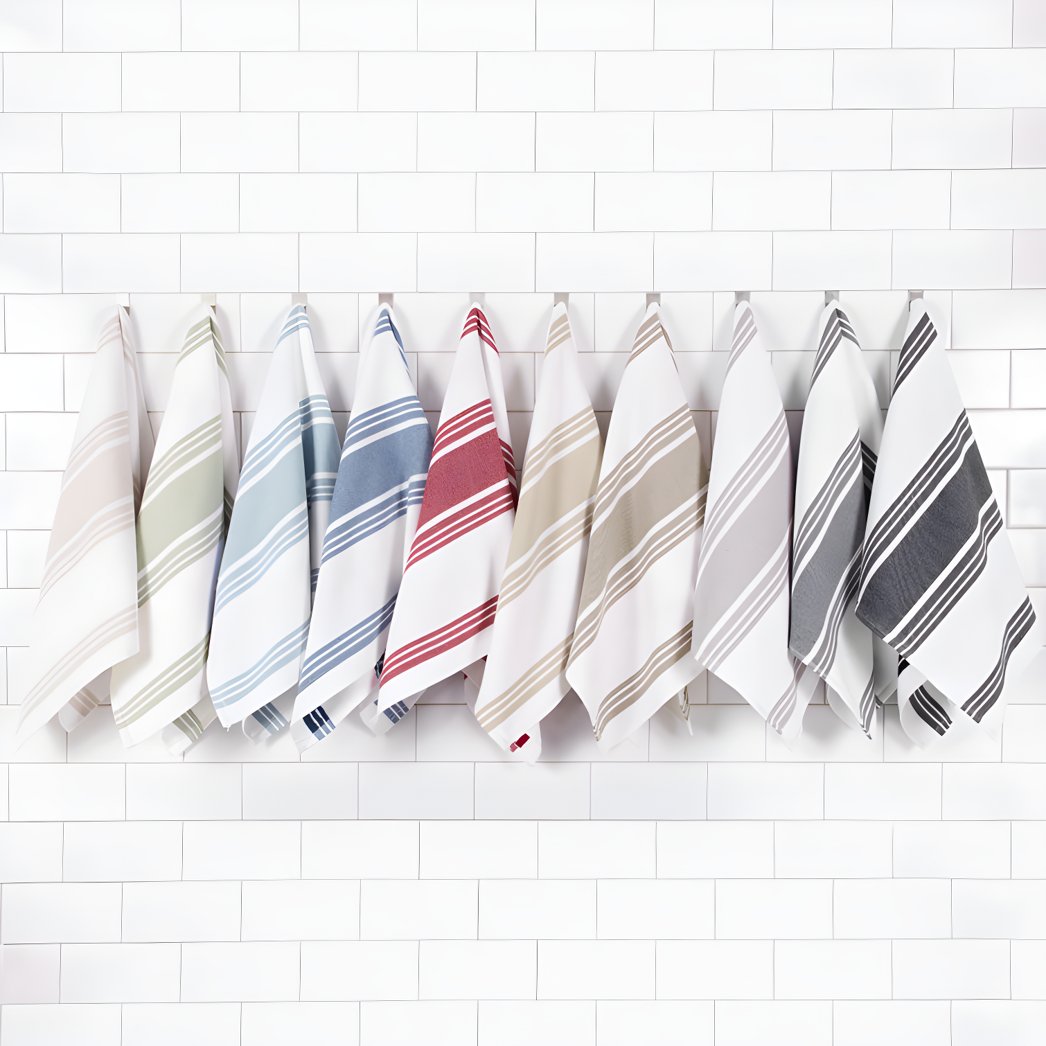 All-Clad Dual Striped Tea Towel