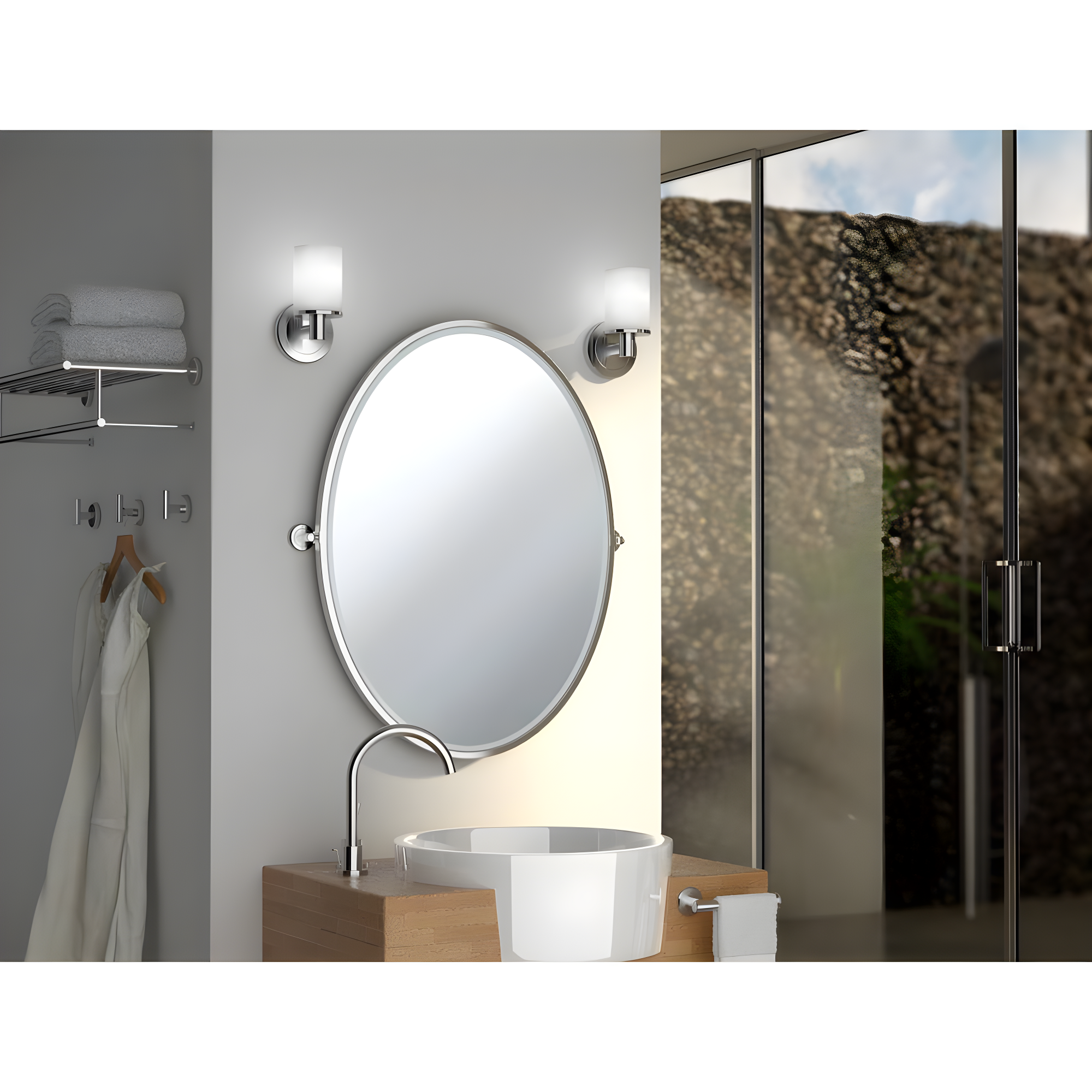 Latitude II Wall Mounted Robe/Towel Hook