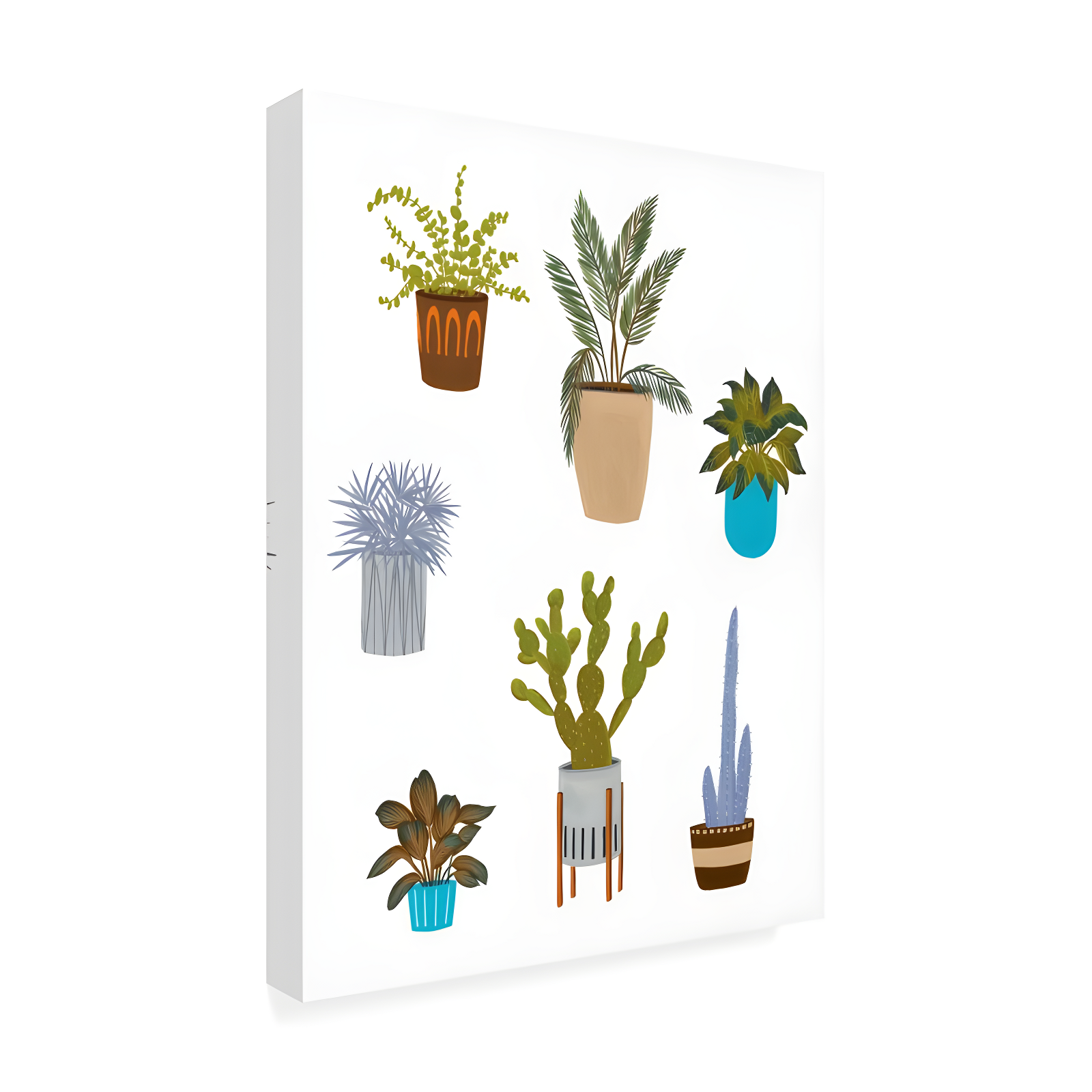Modern & Contemporary " Houseplant Chart II " by Melissa Wang
