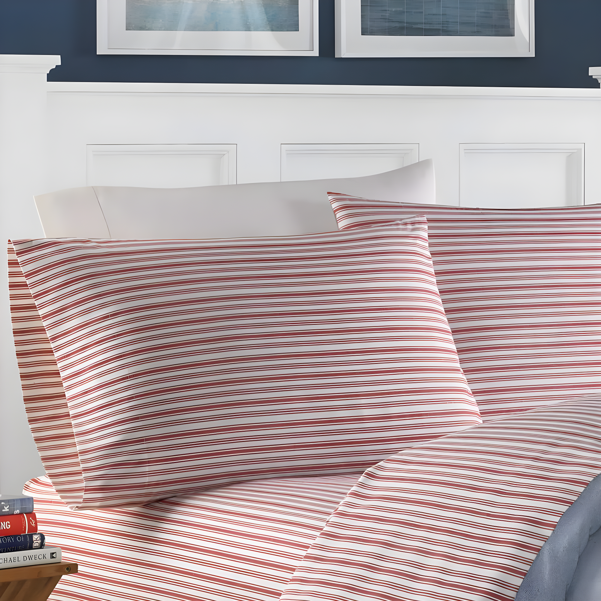 Nautica Printed Cotton Percale Sheet Sets