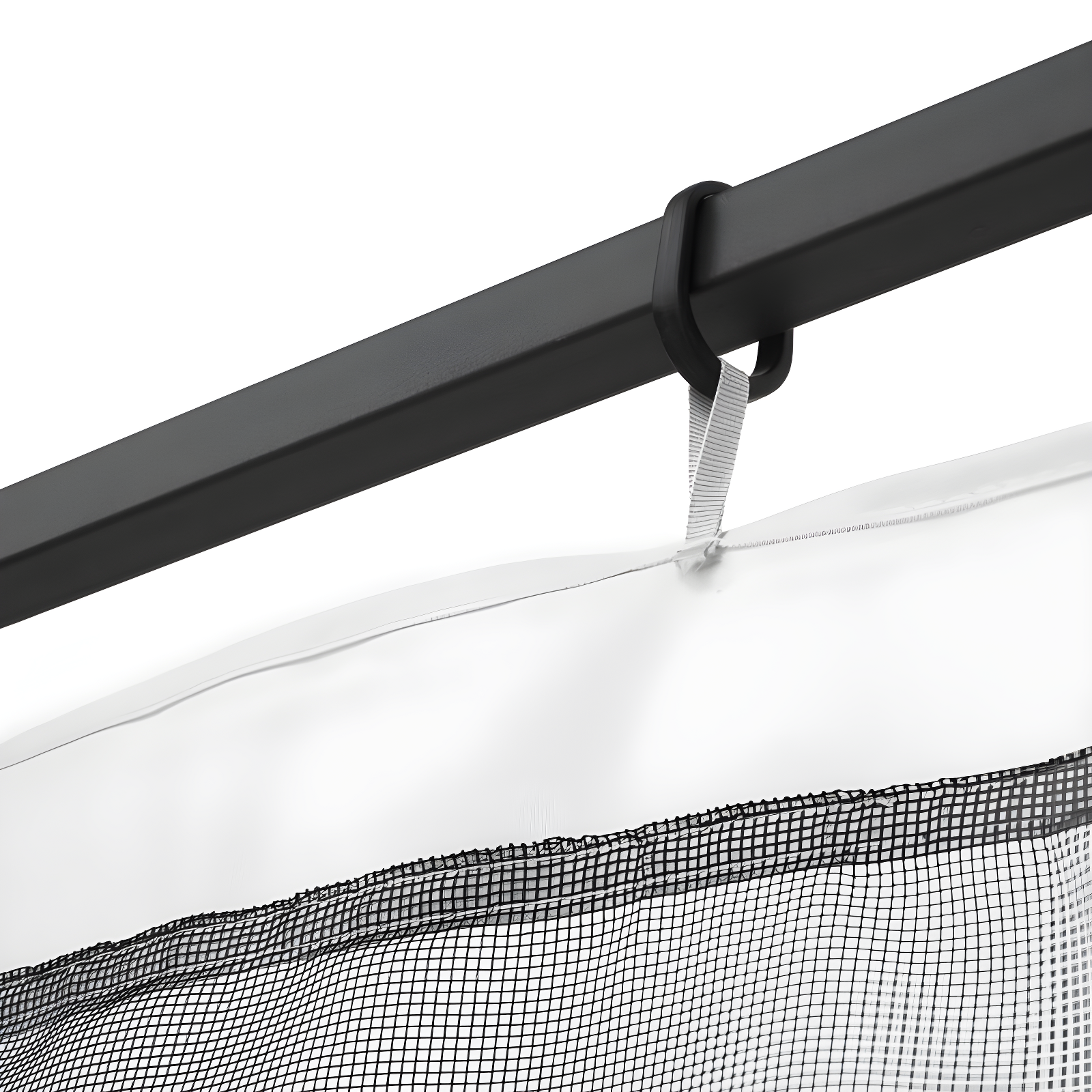 Outsunny Outsunny Universal Replacement Mesh Sidewall Netting for Patio Gazebos and Canopy Tents with Zippers, Sidewall Only, Cream