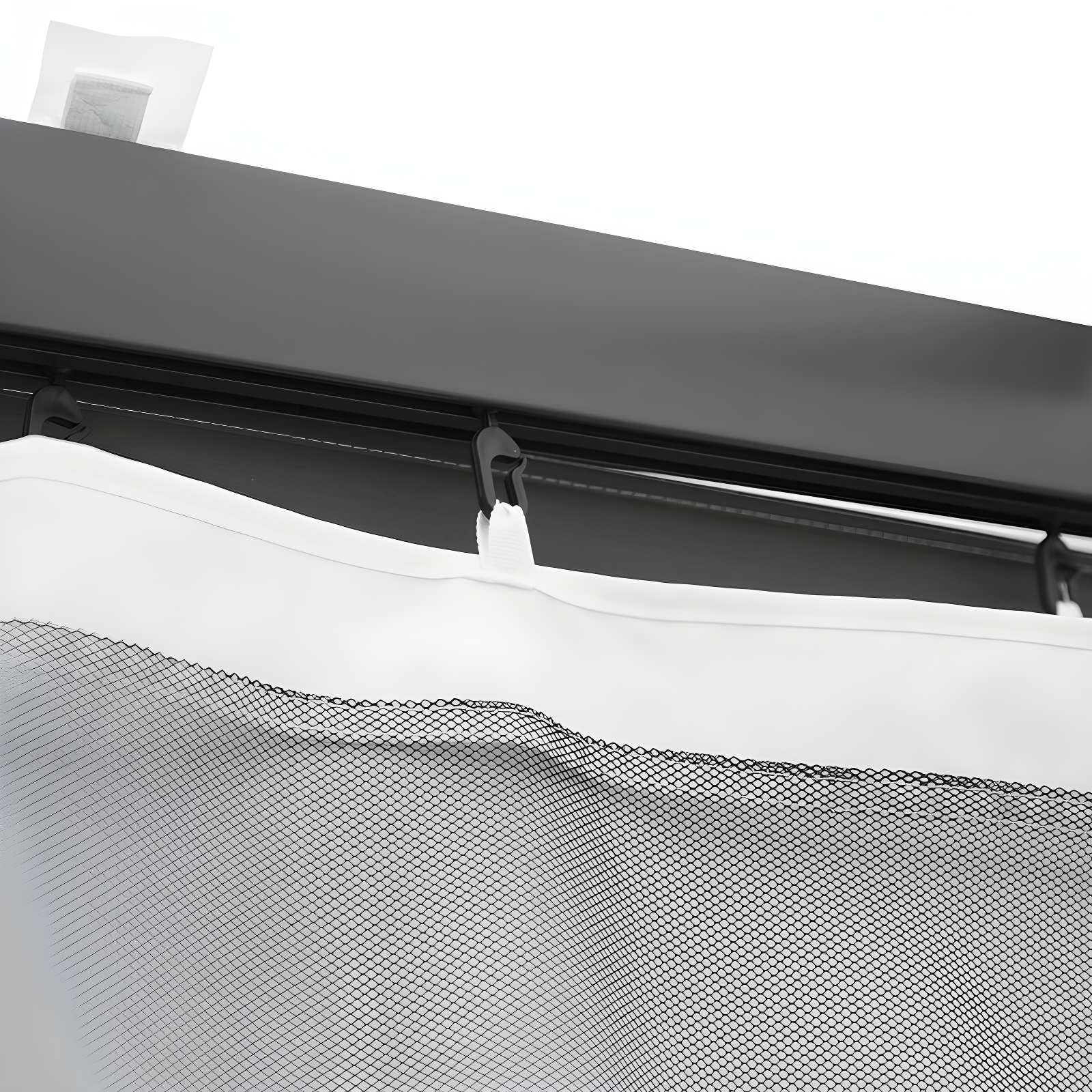 Outsunny Outsunny Universal Replacement Mesh Sidewall Netting for Patio Gazebos and Canopy Tents with Zippers, Sidewall Only, Cream