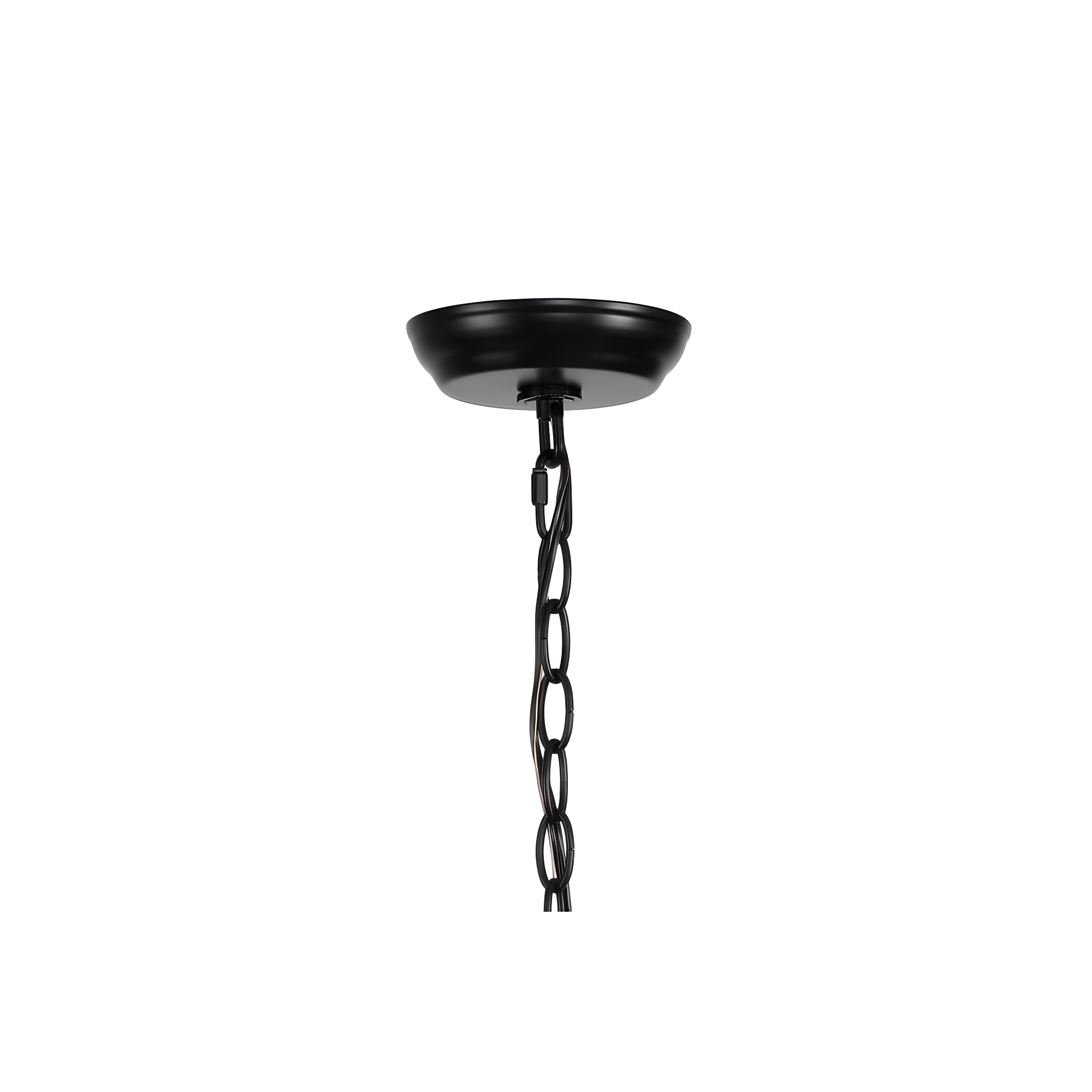 Pagoda 12" 4-Bulb Lantern Metal LED Pendant, Oil Rubbed Bronze/Brass Gold