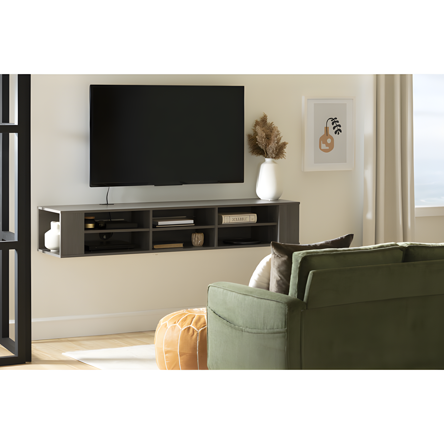 City Life Floating TV Stand for TVs up to 78"