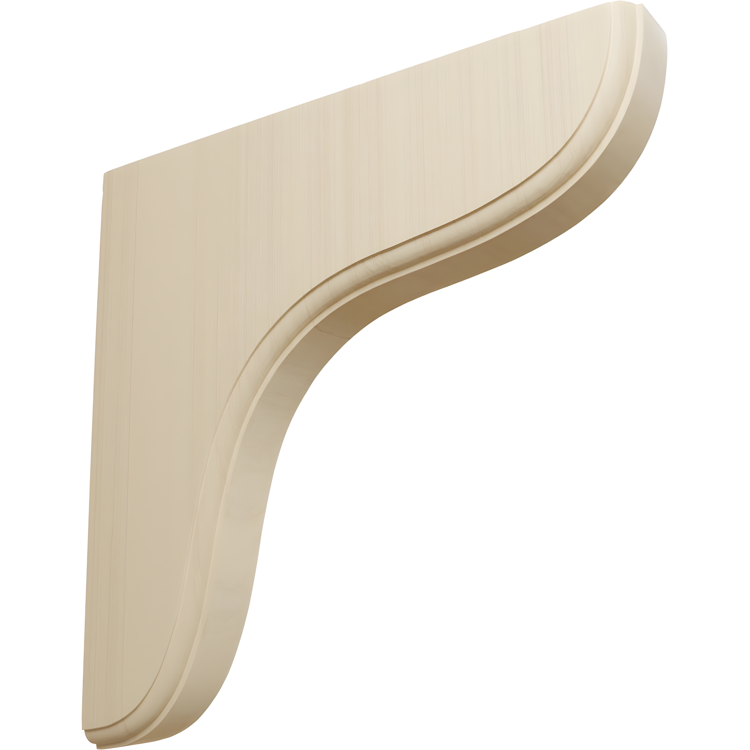 Ekena Millwork Eaton H W 1.75'' D Wood Bracket / Corbel