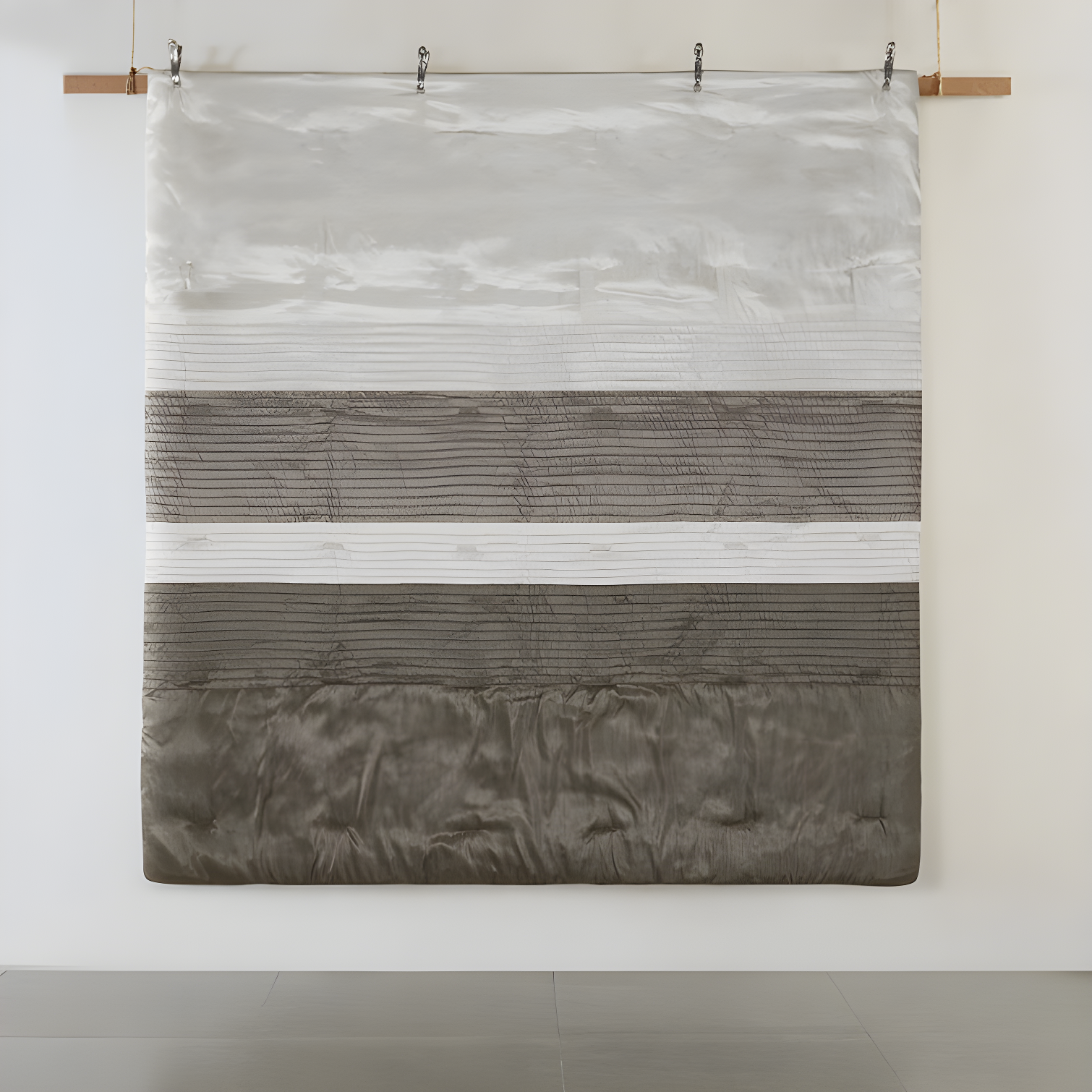 Madison Park Amherst 7 Piece Striped and Pleated Comforter Set