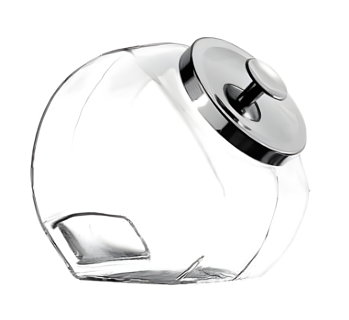 Anchor Hocking 1-Gallon Penny Candy Jar with Chrome Lid Food Storage, 2 Pack Set