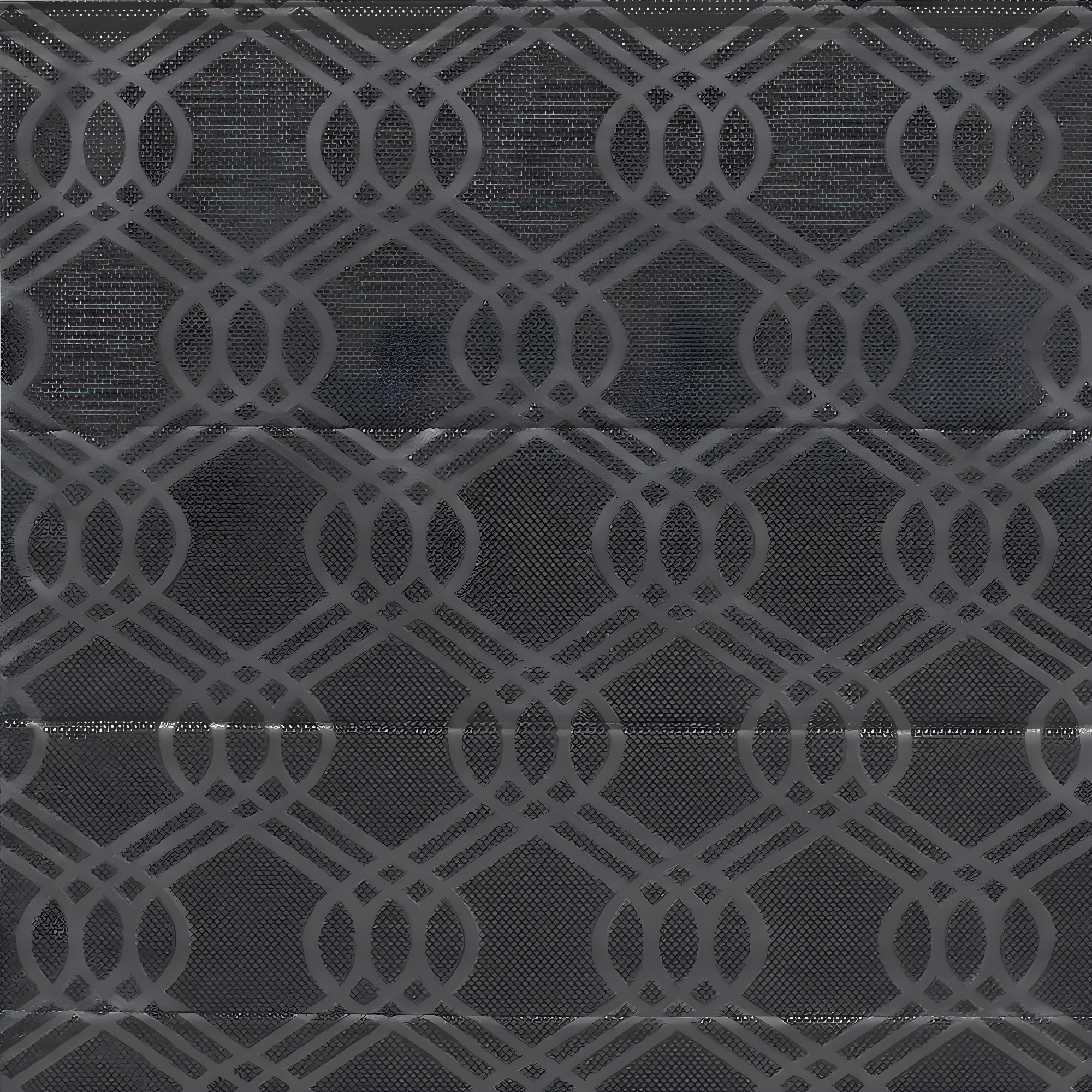 Amalgamated Textiles Exclusive Home Prague Trellis 100% Blackout Roman Shade