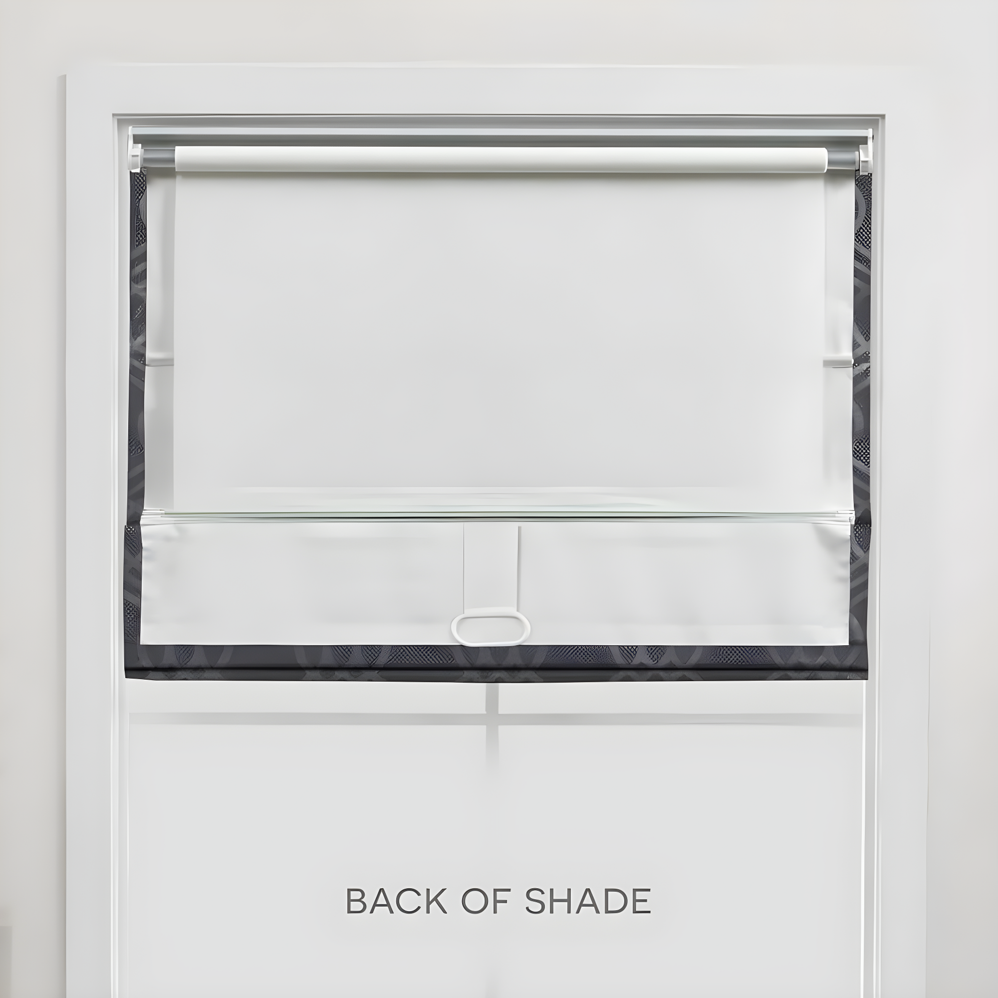 Amalgamated Textiles Exclusive Home Prague Trellis 100% Blackout Roman Shade