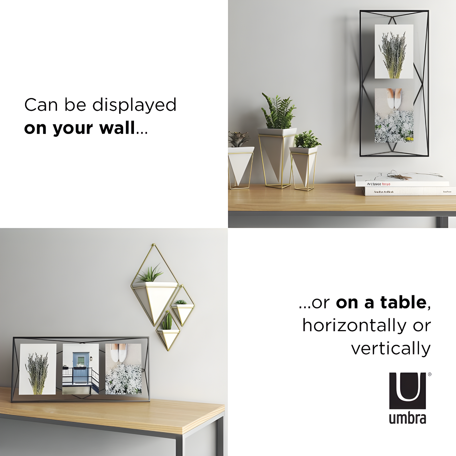 Umbra Prisma Metal Floater Picture Frame