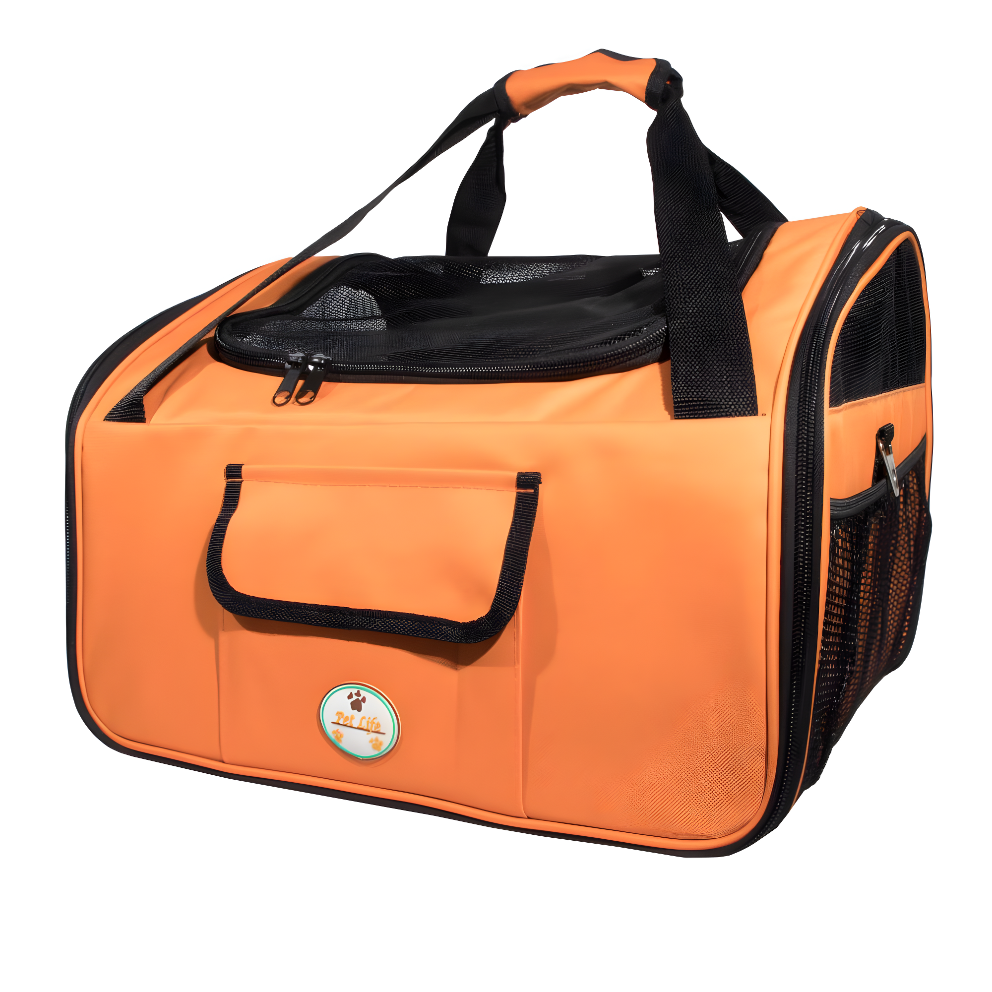 Pet Life Pet Life Ultra-Lock' Collapsible Safety Travel Wire Folding Pet Car Seat Carrier