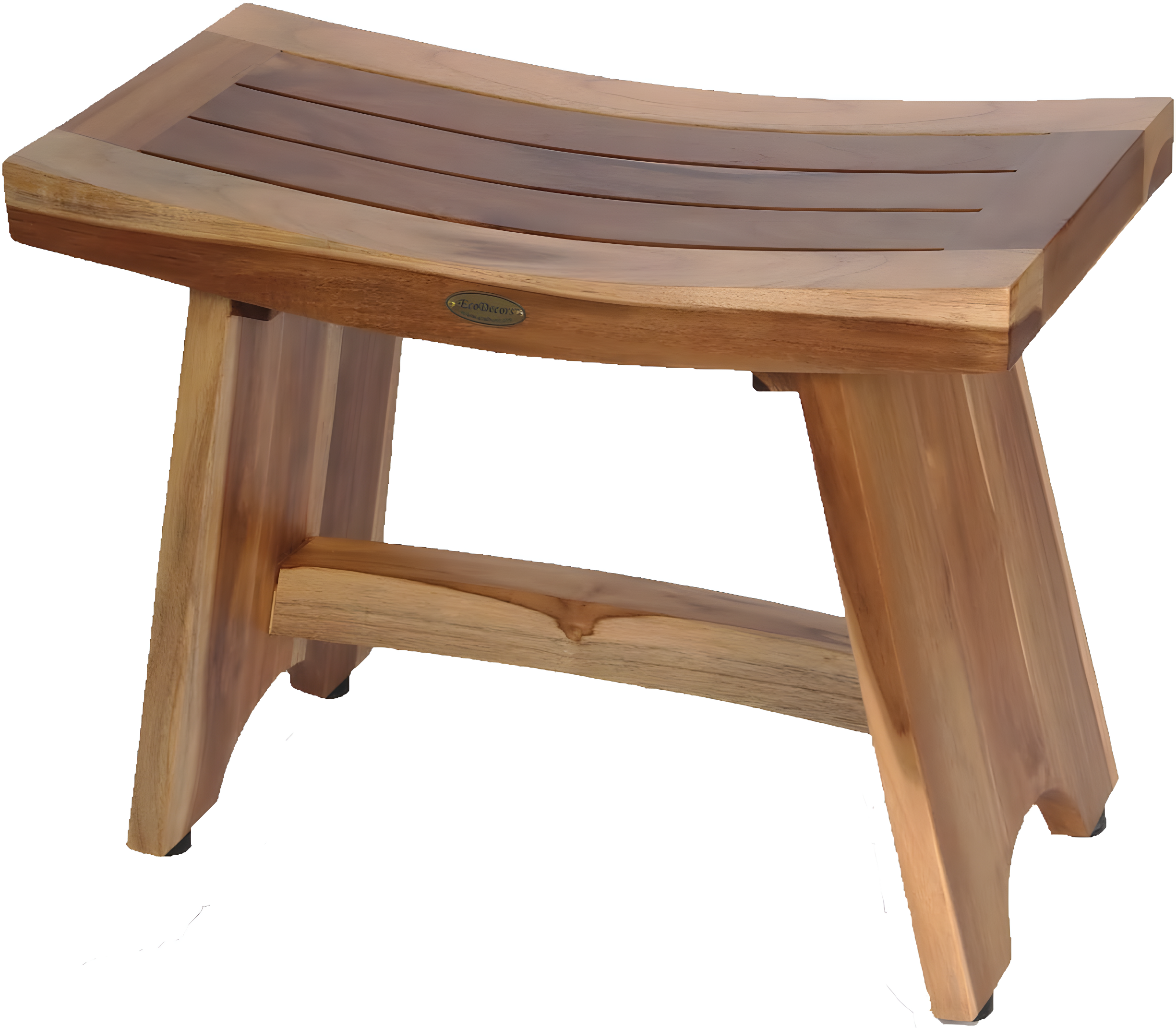EcoDecors EarthyTeak - Serenity 24'' W Teak Shower Bench
