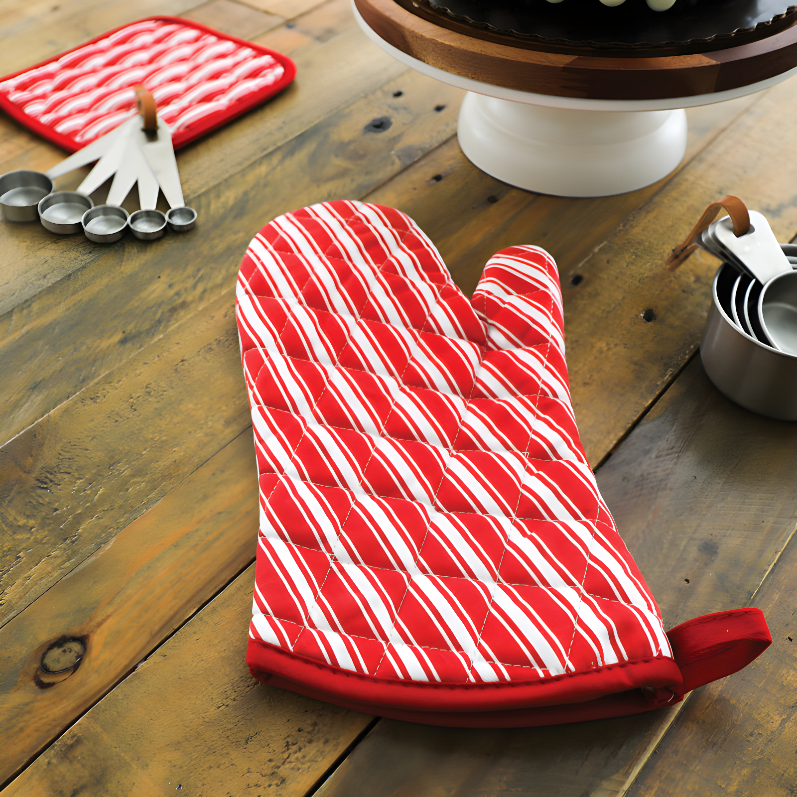 Better Houseware Better Houseware Striped Cotton Oven Mitt