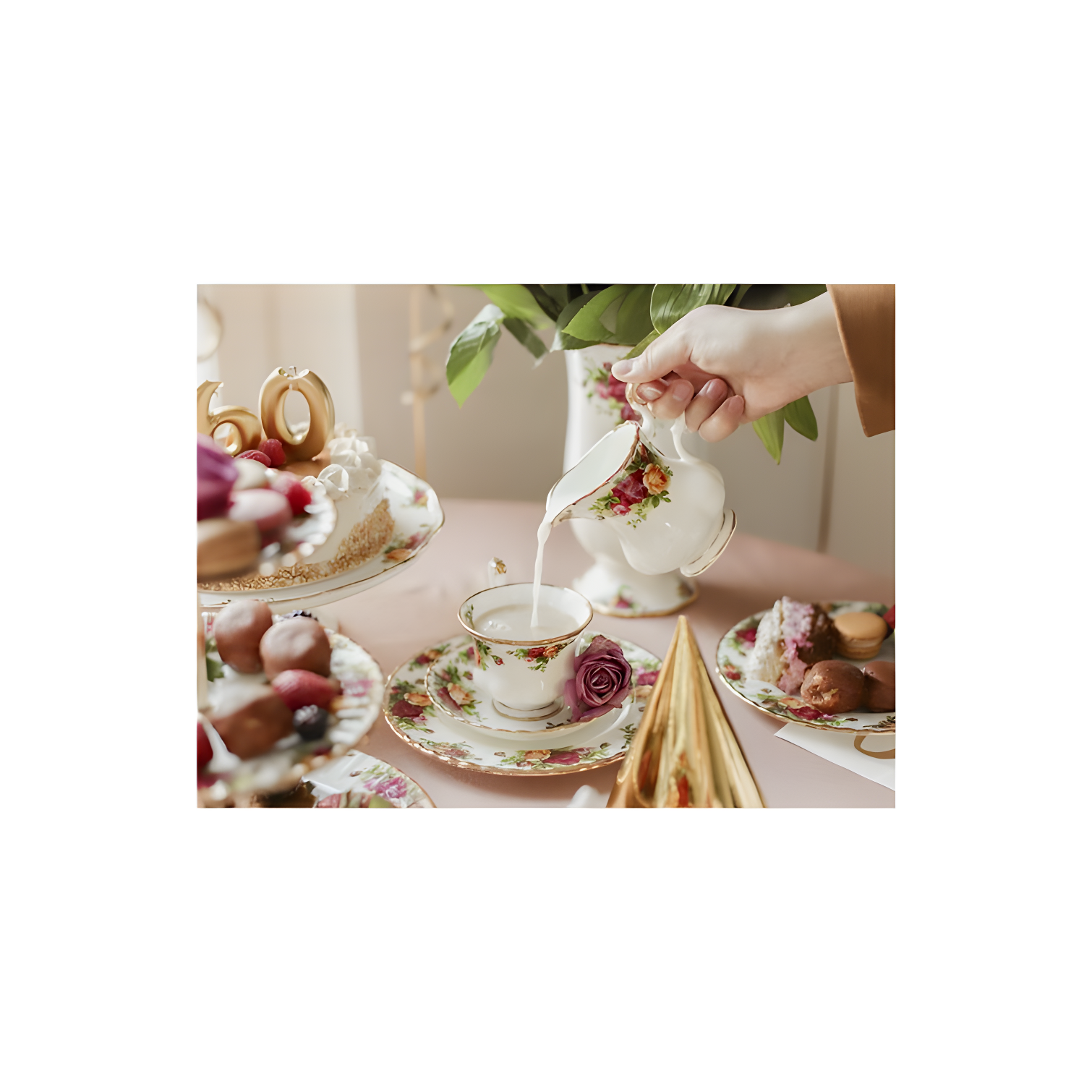 Royal Albert Old Country Roses Teacup & Saucer