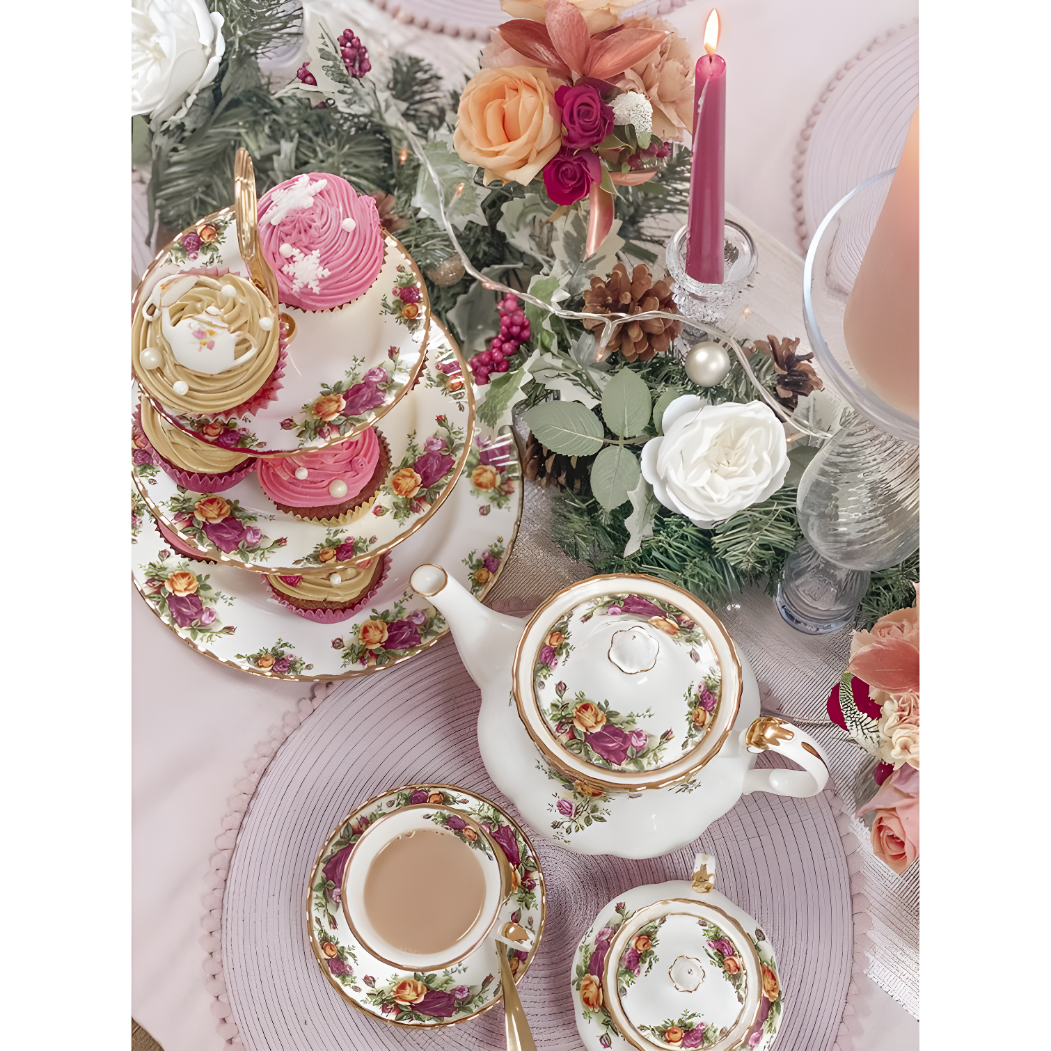 Royal Albert Old Country Roses Teacup & Saucer