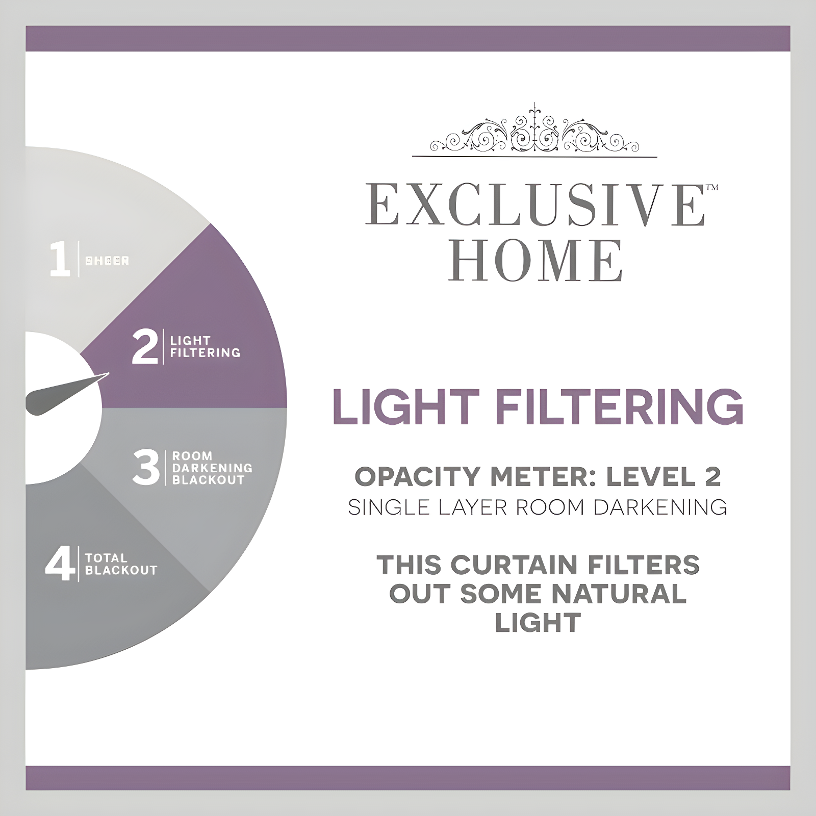 Amalgamated Textiles Exclusive Home Loha Light Filtering Rod Pocket Tie Up Shade