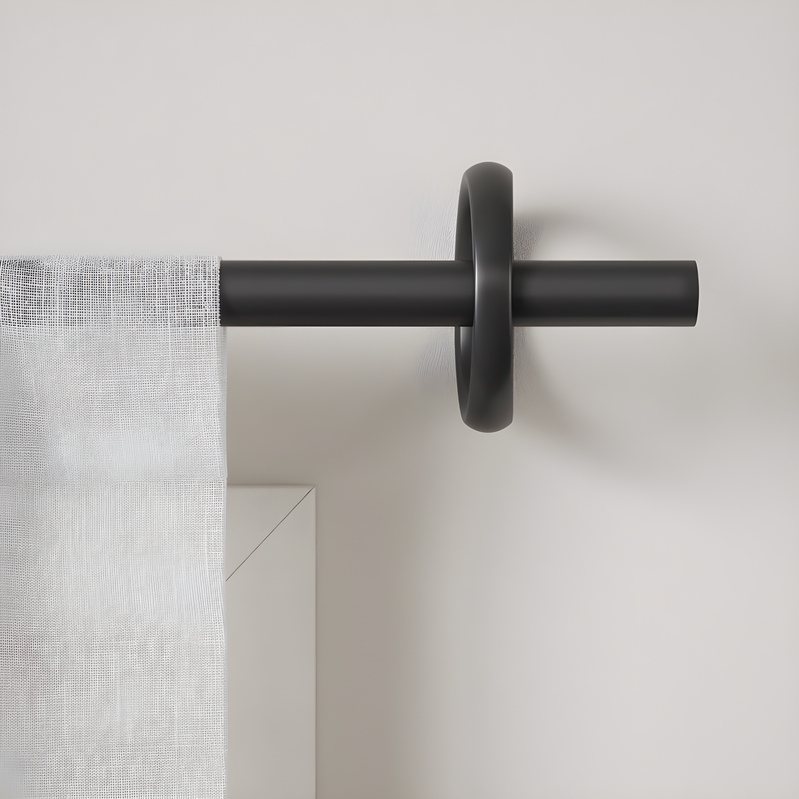 Umbra Steel Adjustable Single Curtain Rod