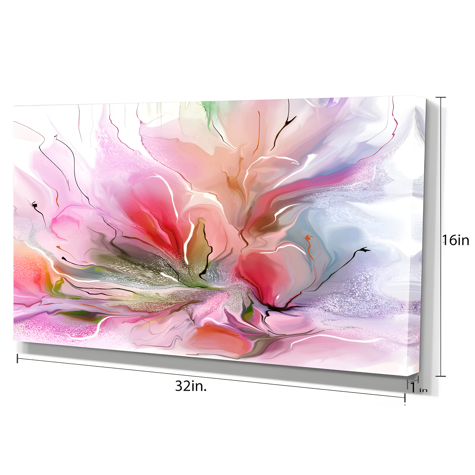 Design Art " Lovely Painted Floral Design "