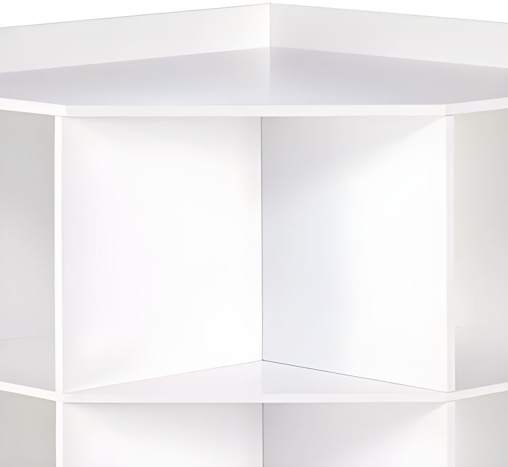 RiverRidge Home RiverRidge Kids Corner Playroom Cabinet with 6 Toy Storage Cubbies and 3 Angled Shelves