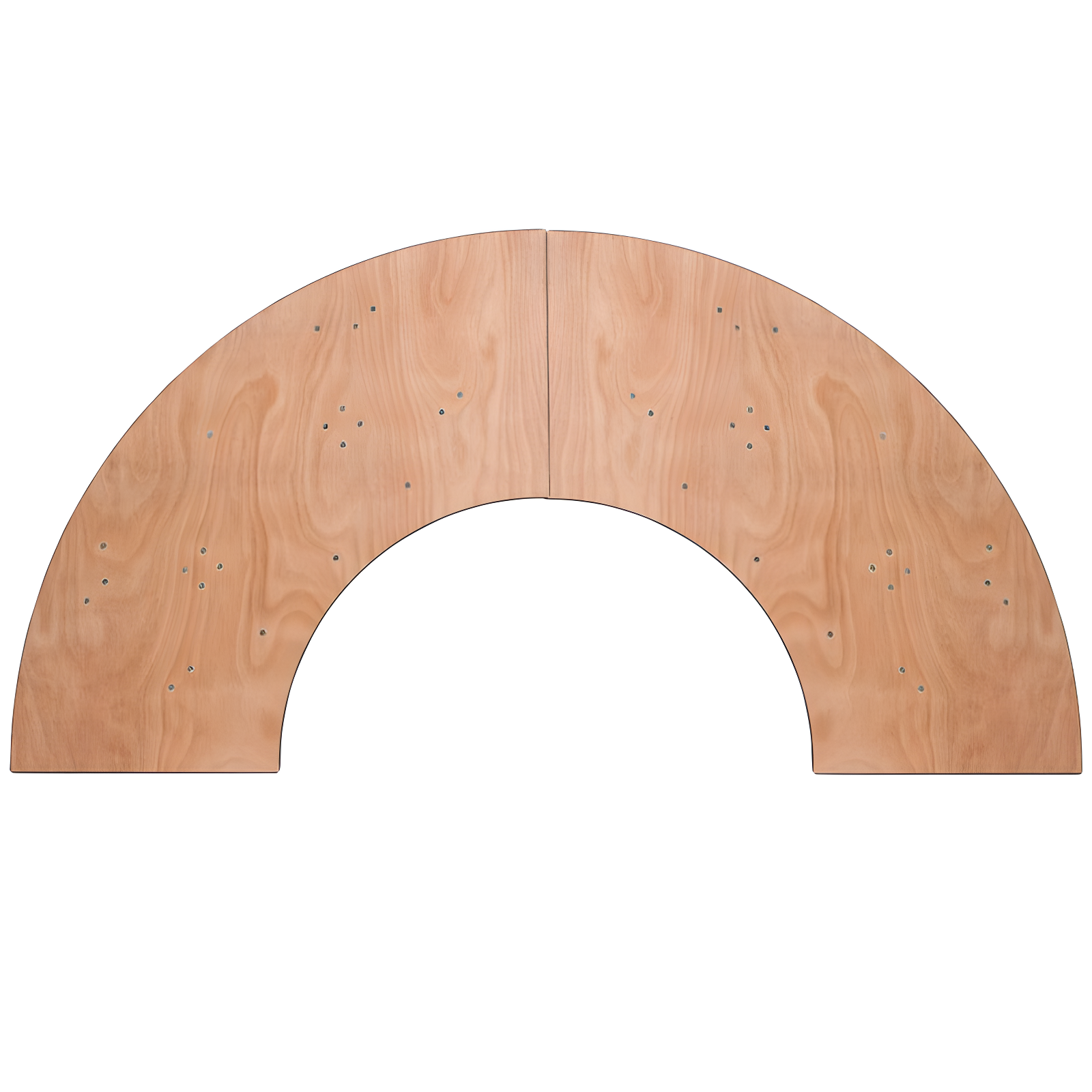 Flash Furniture Wofford 5.5 ft. x 2 ft. Serpentine Wood Folding Banquet and Hospitality Table