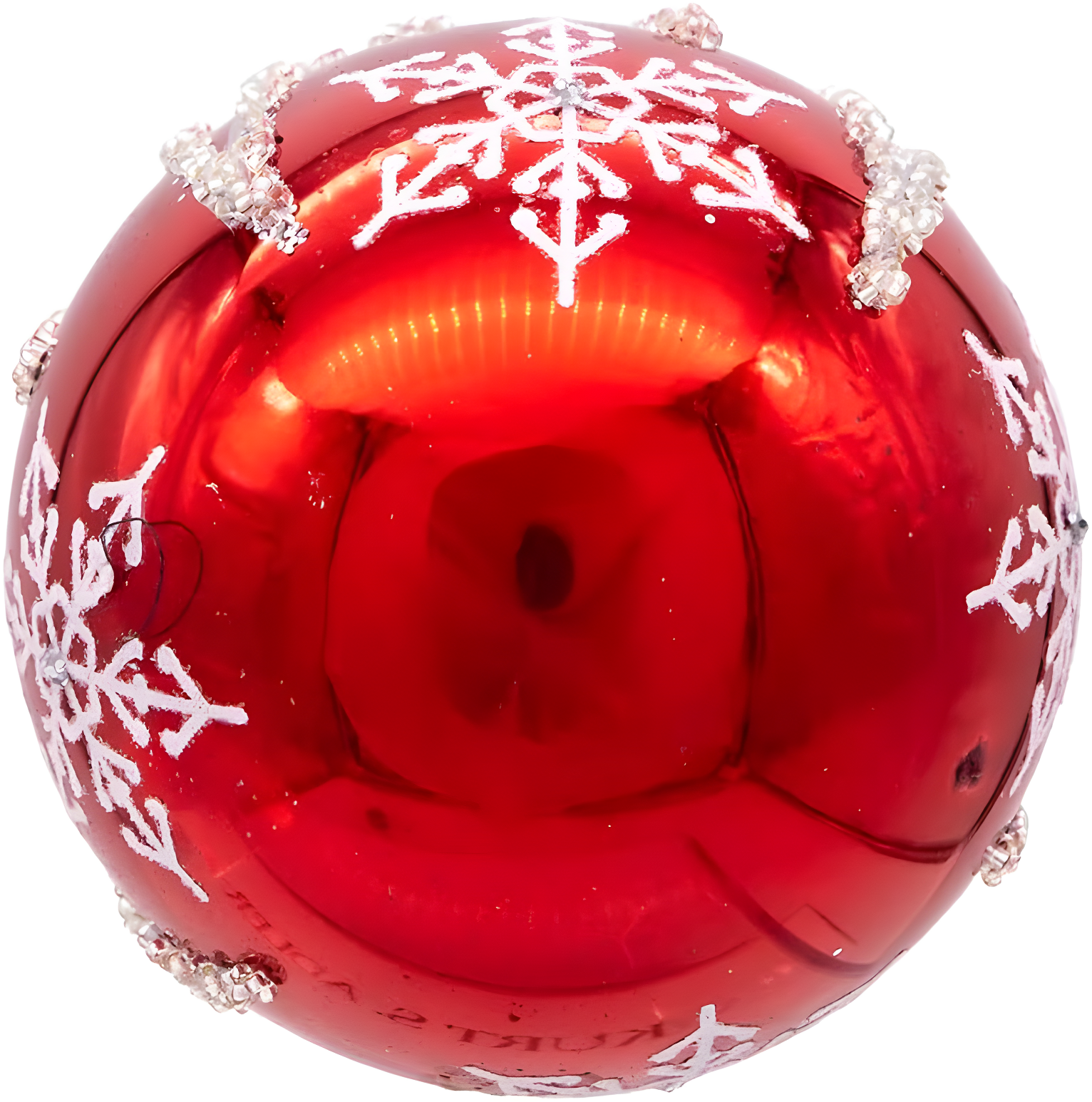 Kurt Adler Glass Ball Ornament (Set of 6)