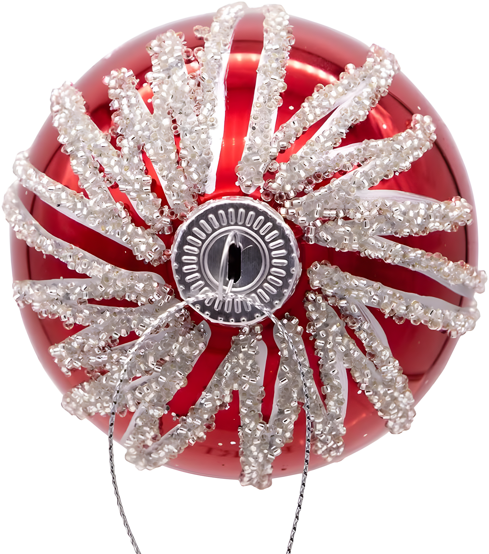 Kurt Adler Glass Ball Ornament (Set of 6)