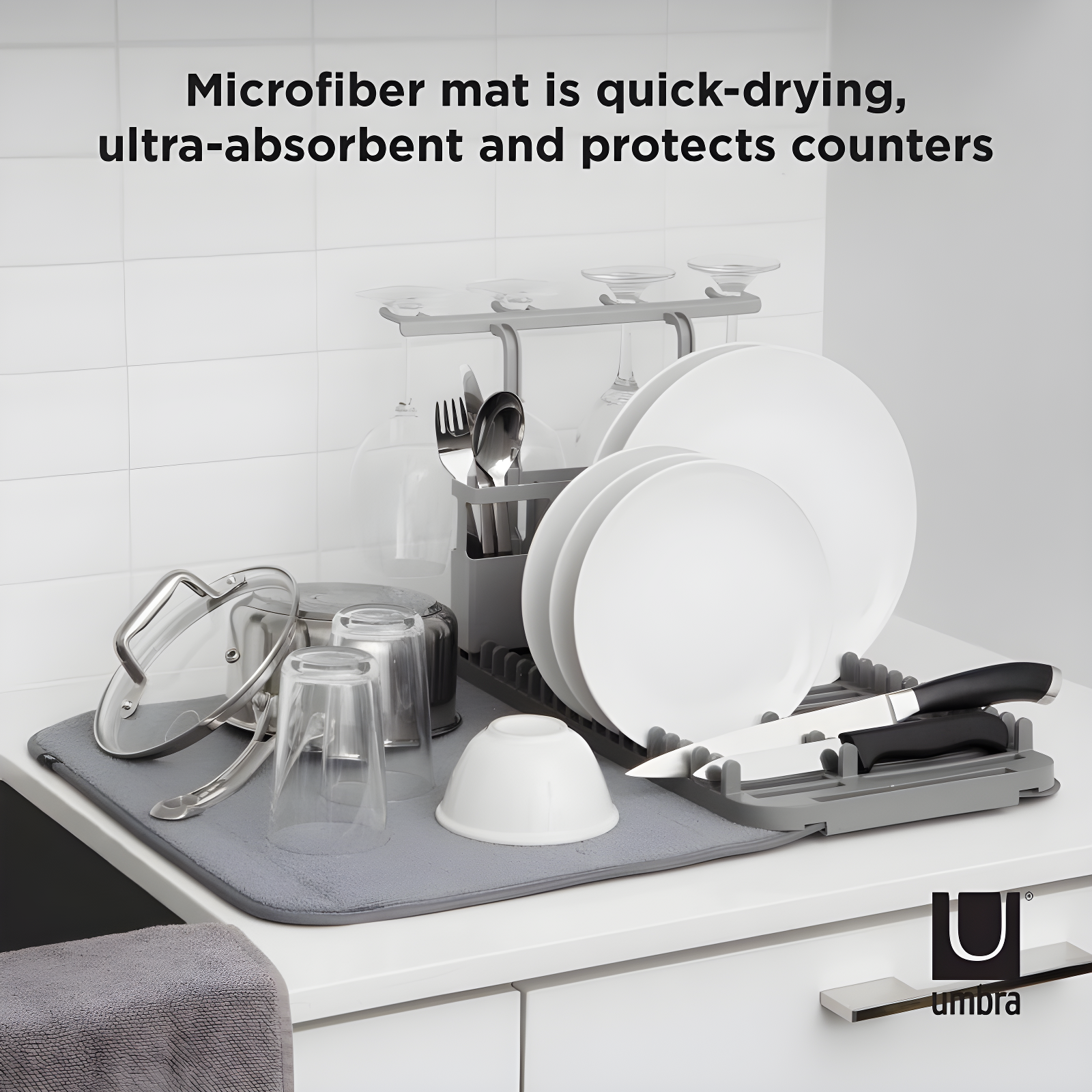Umbra Dishrack With Mat