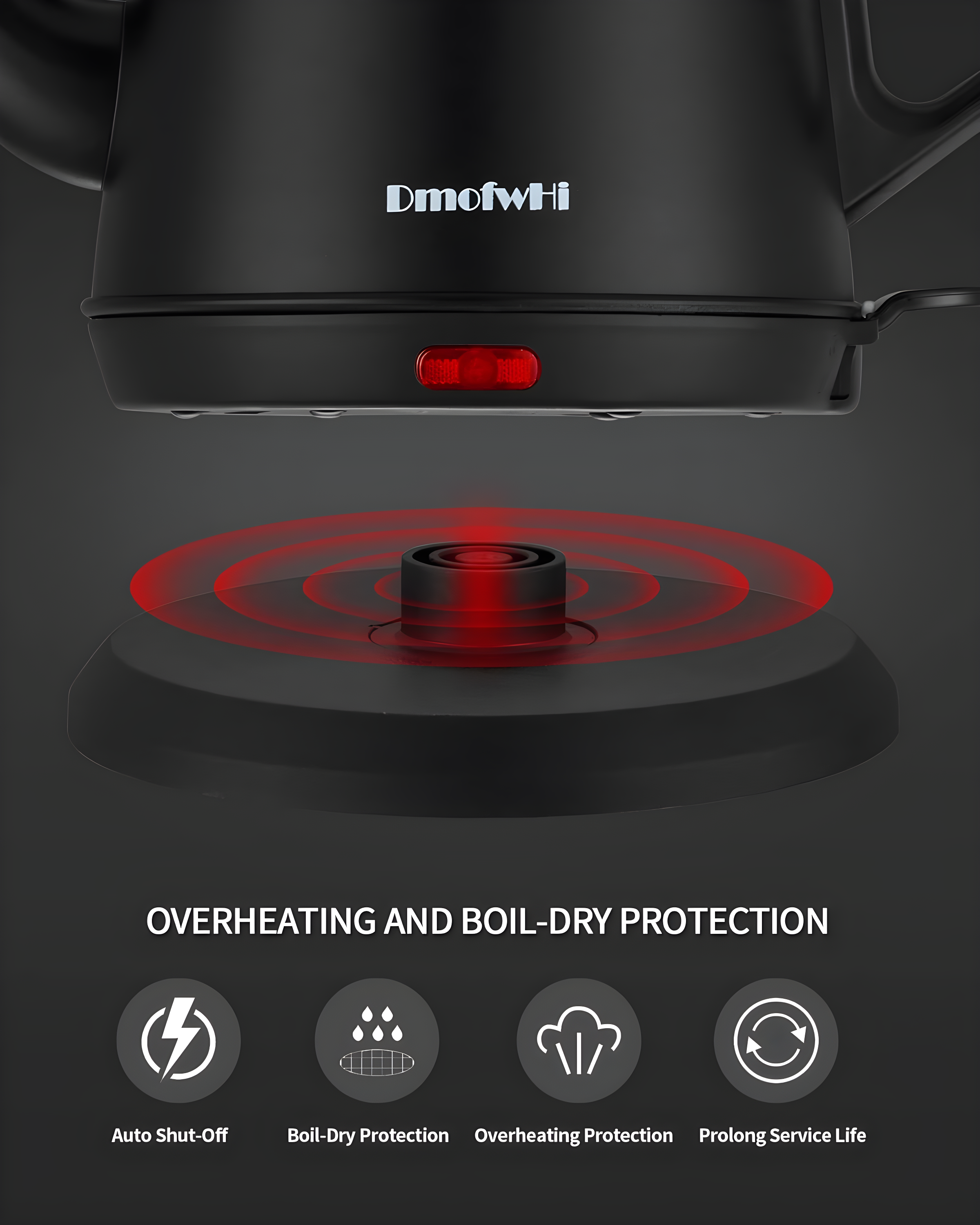 SEGUIRA SEGUIRA Stainless Steel Electric Tea Kettle