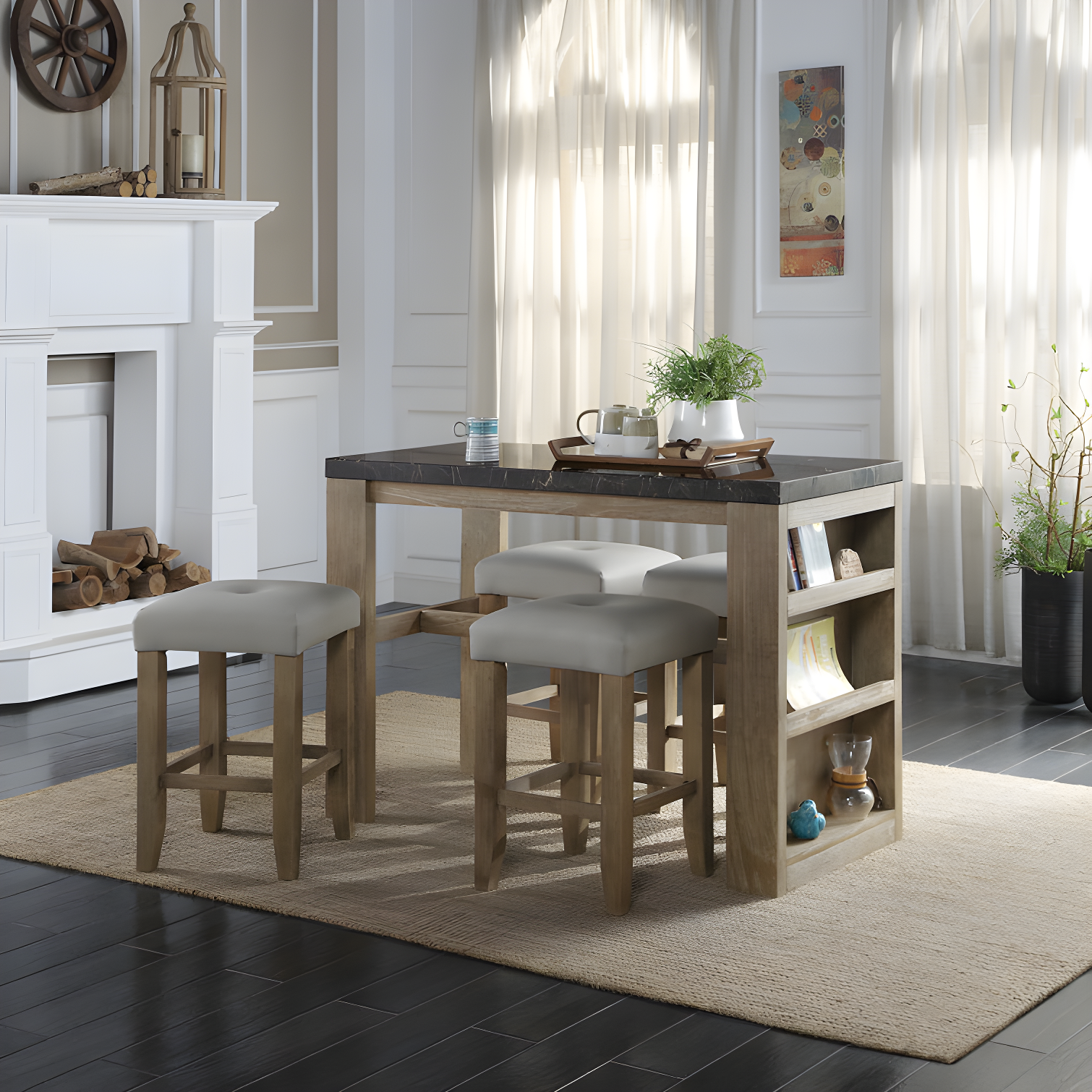 Andrew Home Studio Nolaine Dining Table