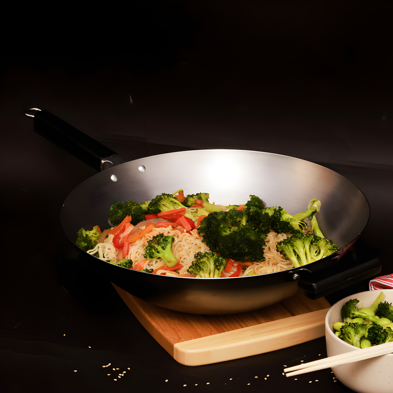 JOYCE CHEN 14'' Carbon Steel Wok
