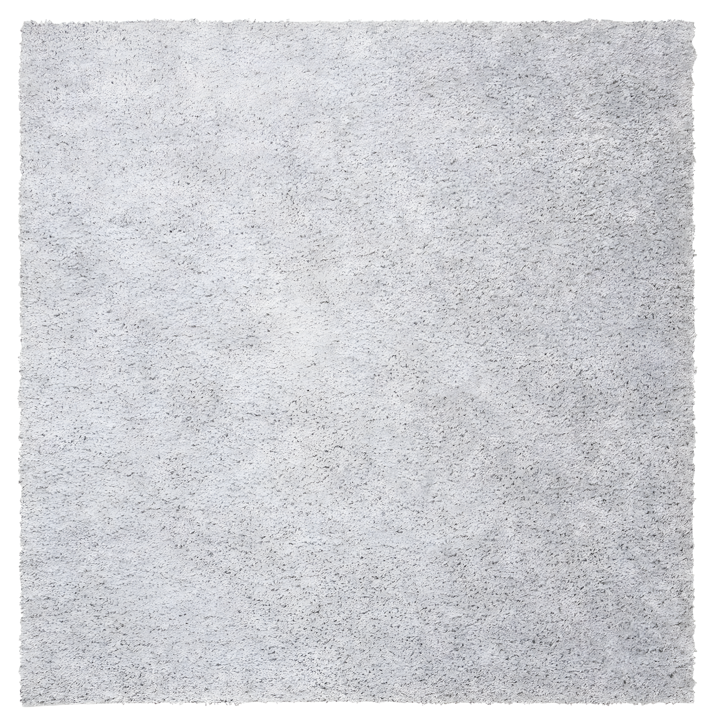 August Shag 900 AUG900 Power Loomed Indoor Accent Rug - Silver - 3'x3' - Safavieh