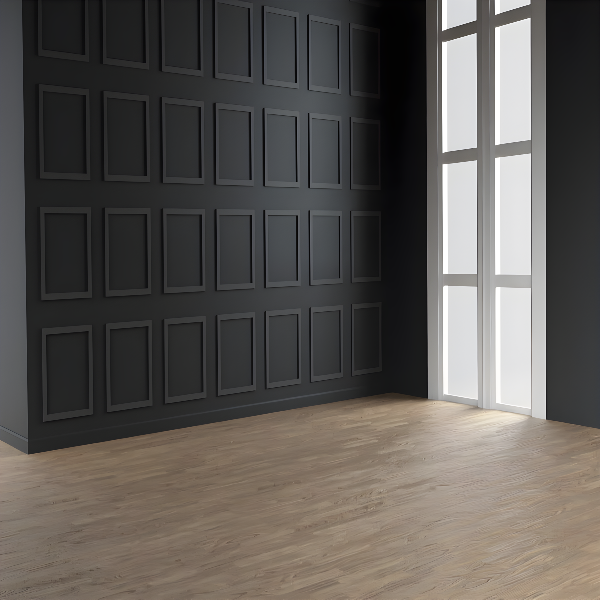 Prescott 3D Wall Paneling in White