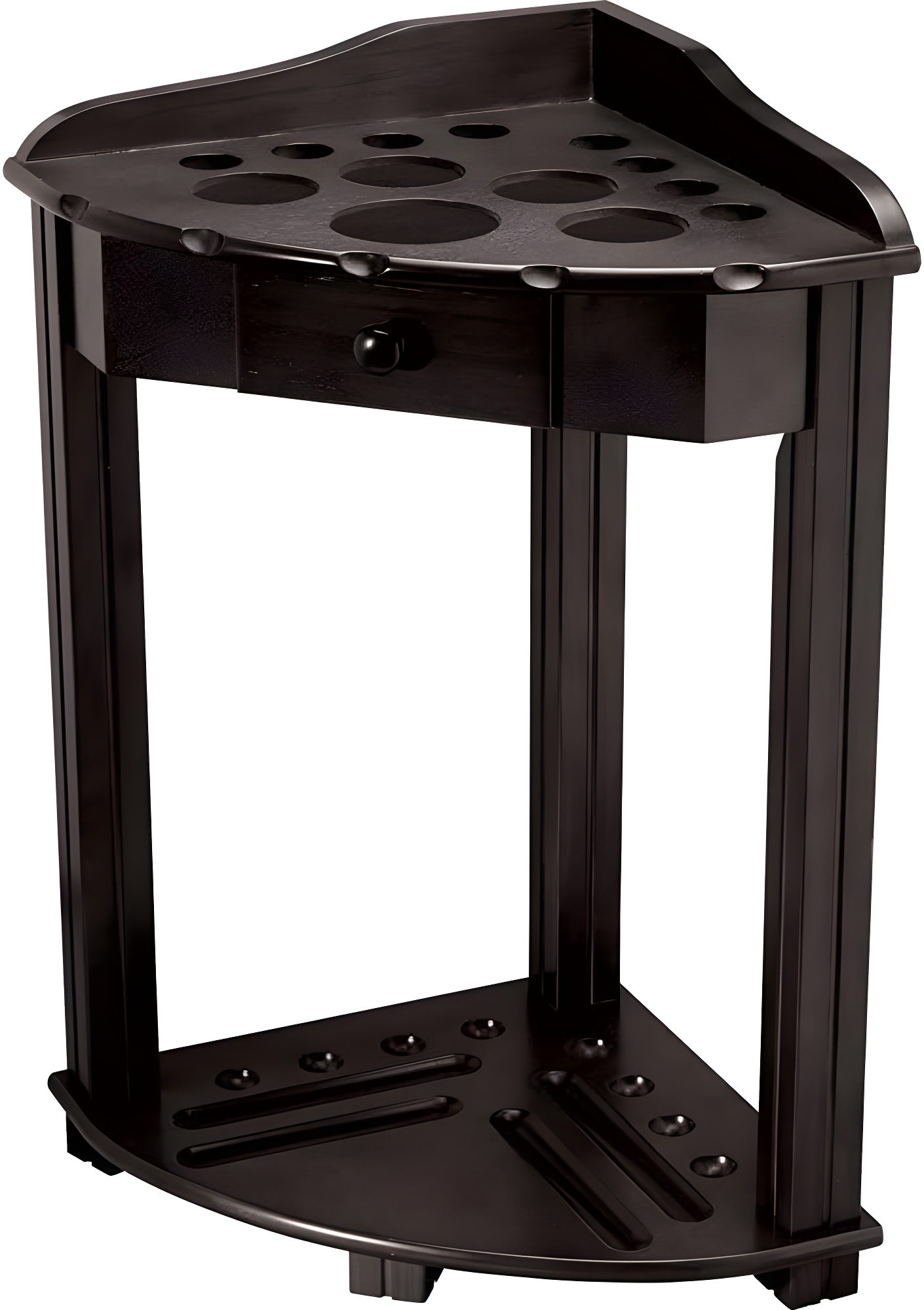Action Action Wood Pool Cue Rack