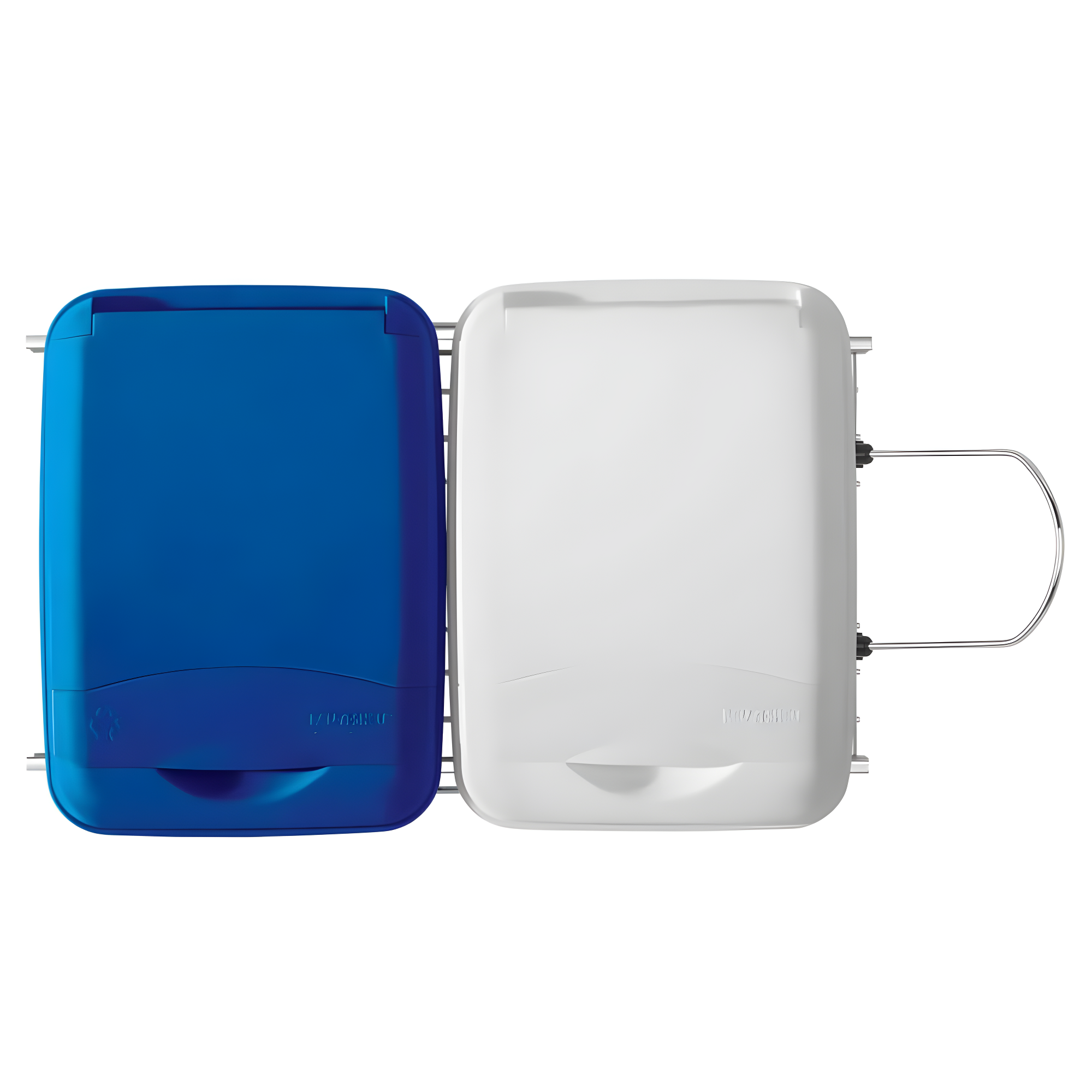 Double Sliding Pull-Out Waste Bin Containers