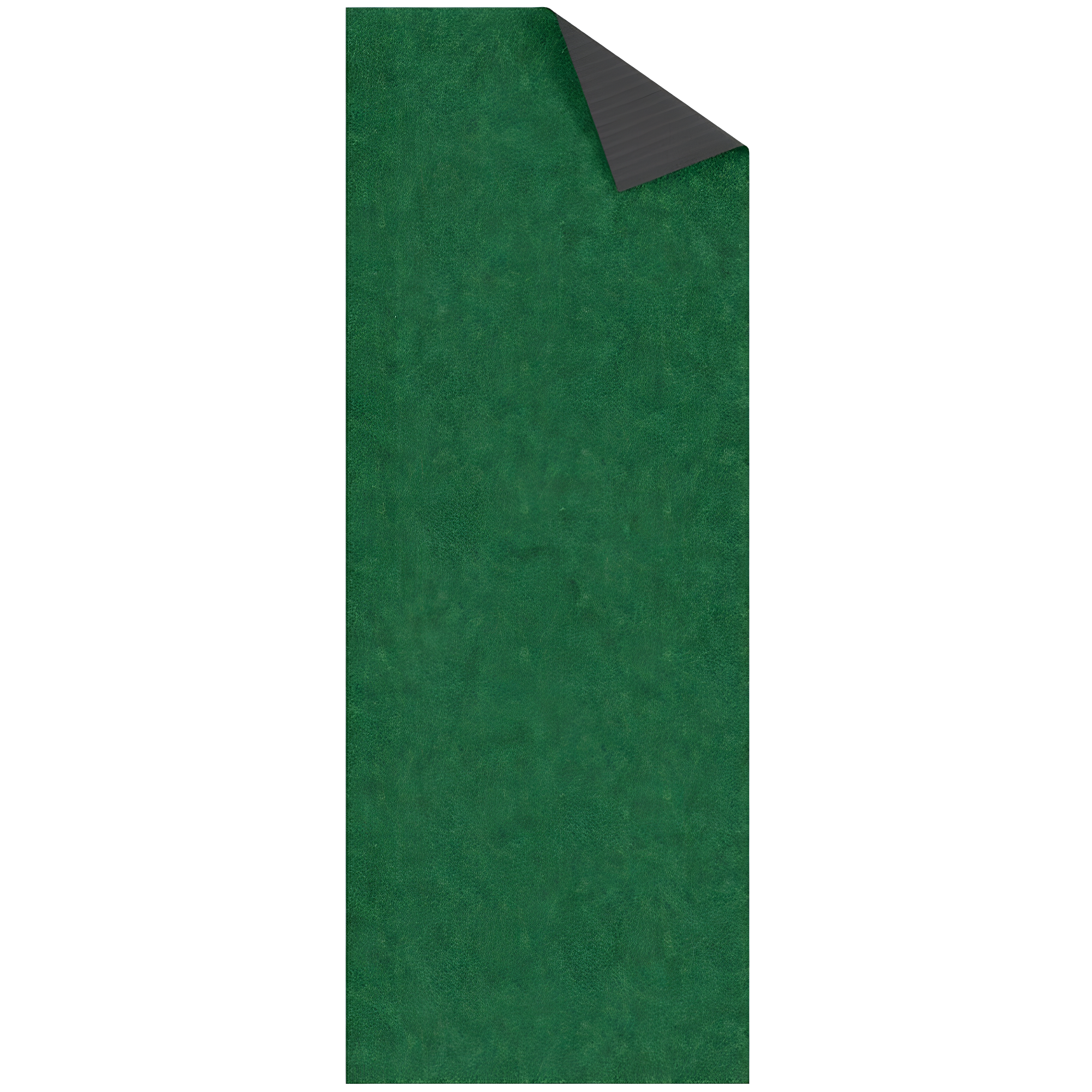 Green Polyester Non-Slip Indoor/Outdoor Runner Rug 3x6