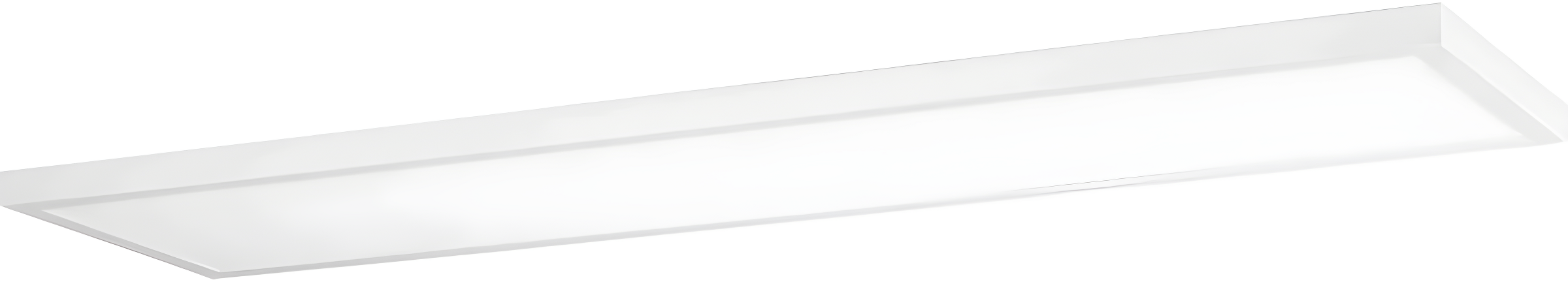 Progress Lighting, Everlume Collection, 1-Light, LED Linear Panel Light, Satin White, Frosted Polycarbonate Shade
