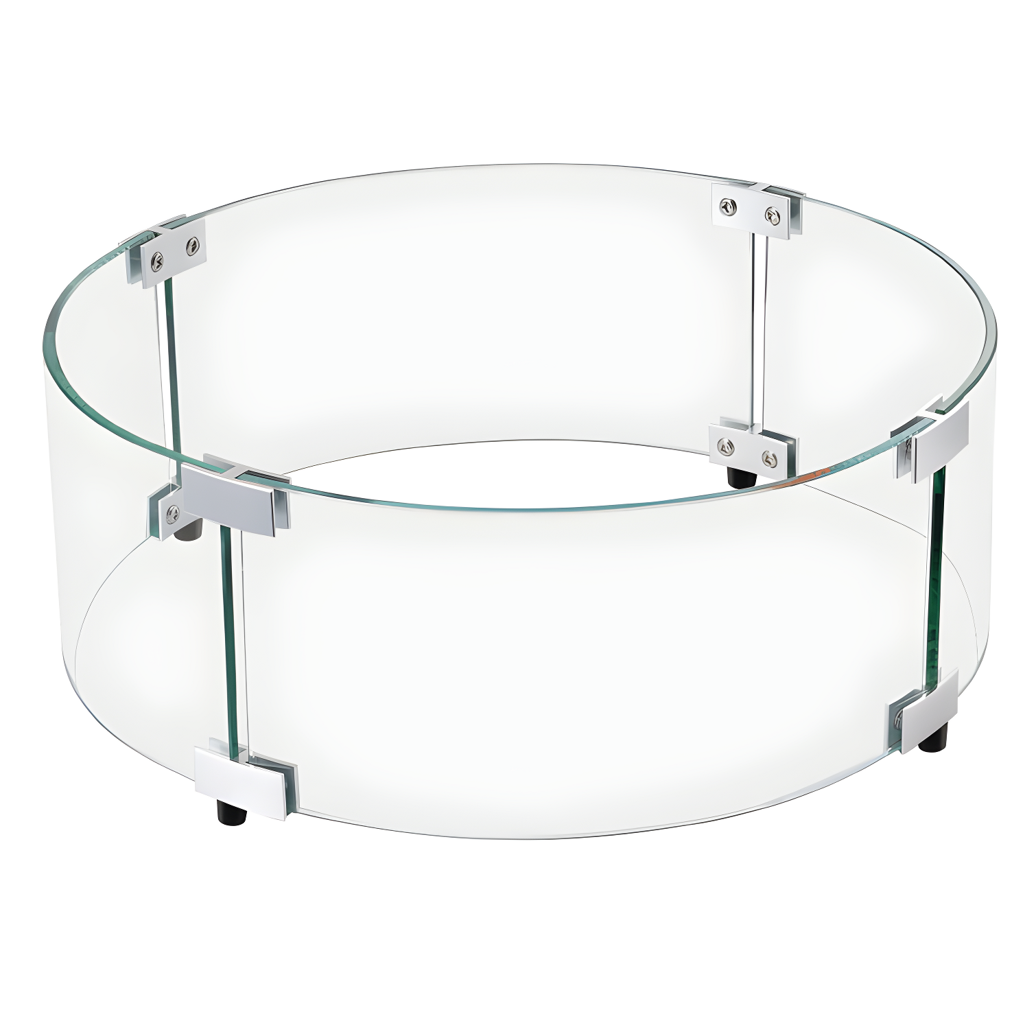 VEVOR Circle Stainless Steel Fire Pit Accessory (Set of 4)