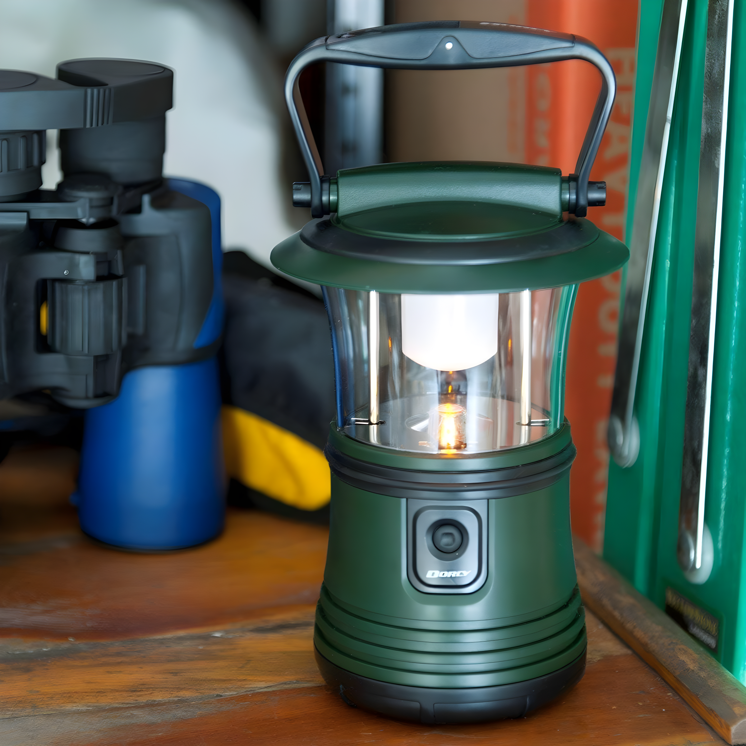 Dorcy 7.75'' Battery Powered Integrated LED Outdoor Lantern