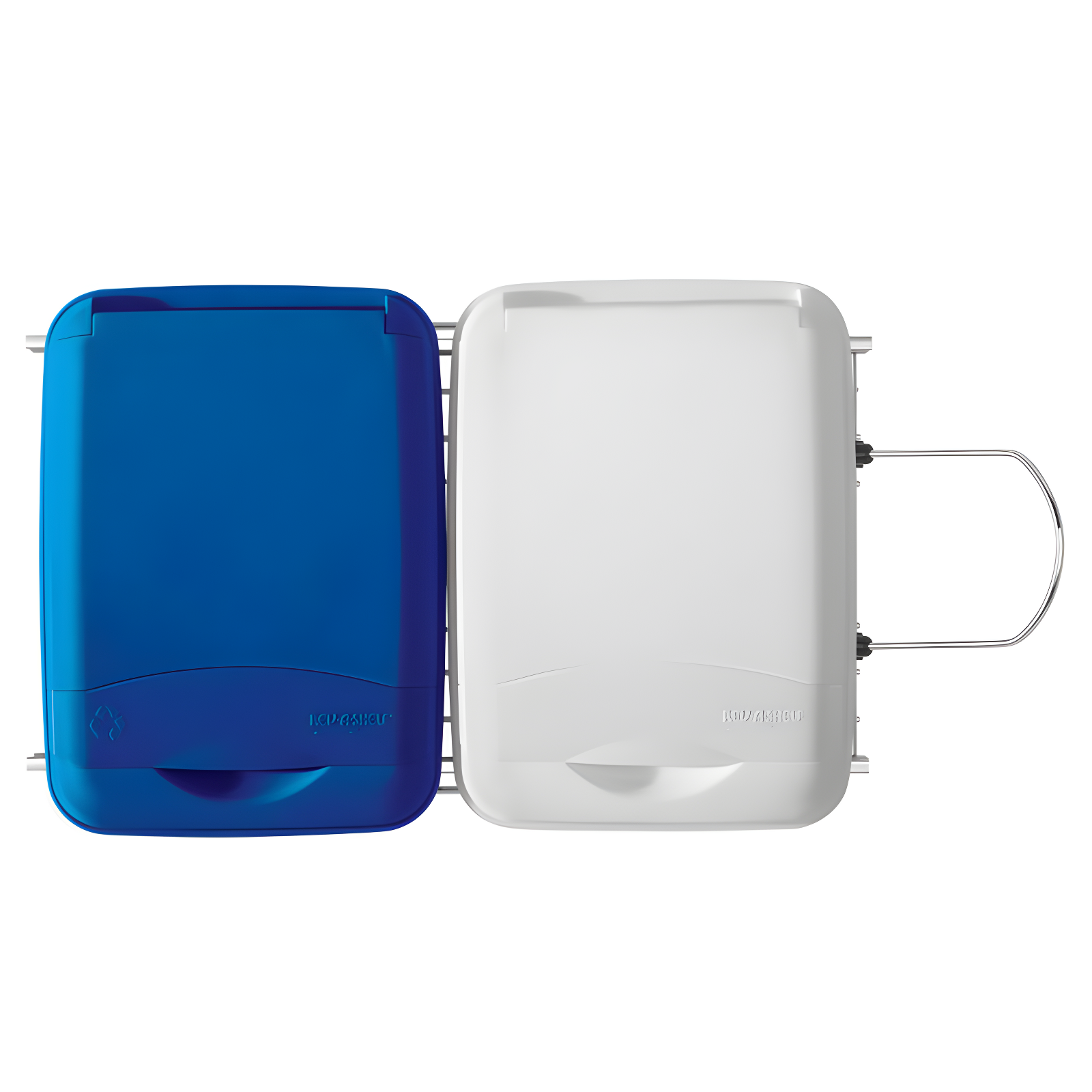 Double Sliding Pull-Out Waste Bin Containers