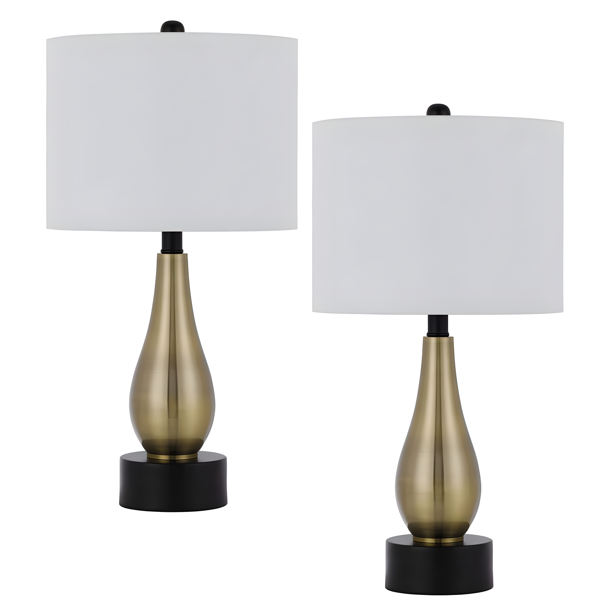 Cal Lighting - Ashland - 1 Light Table Lamp (Set of 2) In Contemporary Style-23