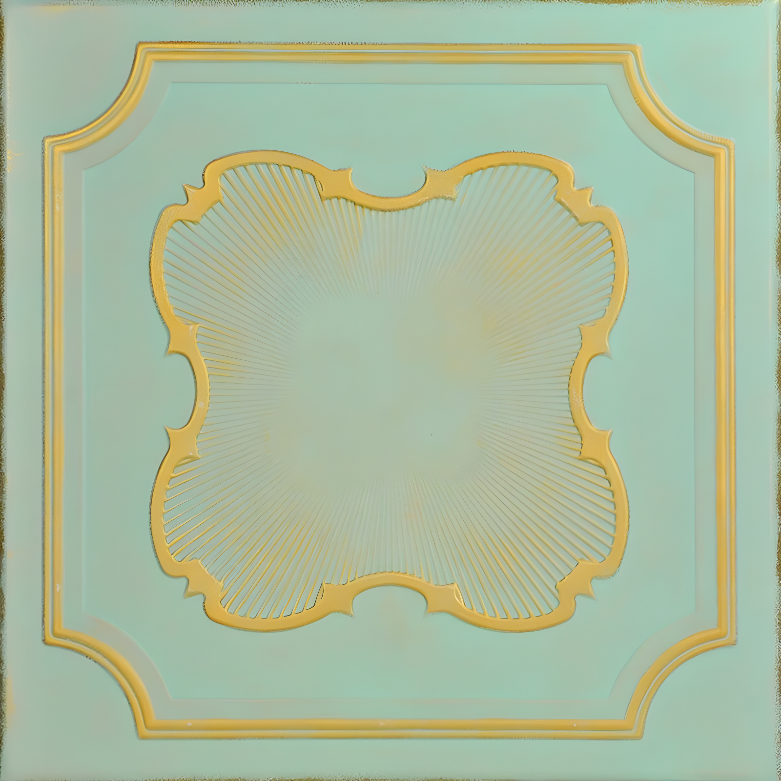 A La Maison Ceilings Coronado 1.6 ft. x 1.6 ft. Polystyrene Glue-up Ceiling Tile (Set of 48)