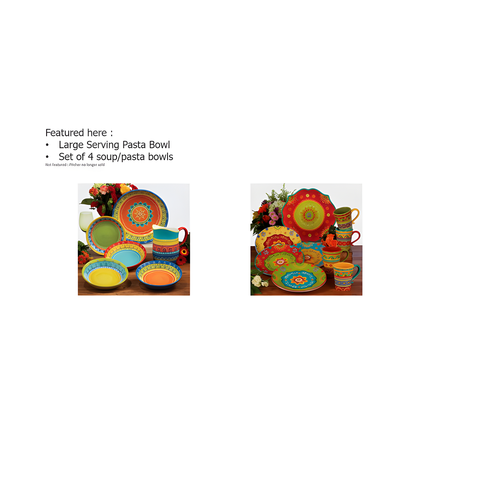 Certified International Tunisian Sunset 4 Piece 8.75" Salad Plate Set & Reviews | Wayfair