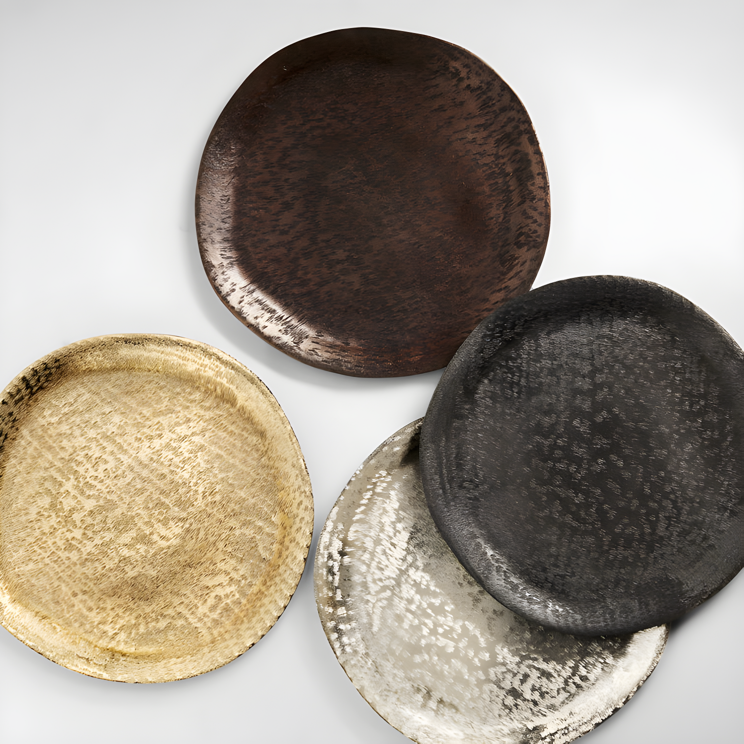 Zadia Brushed Metal Charger Plate (Set of 4)