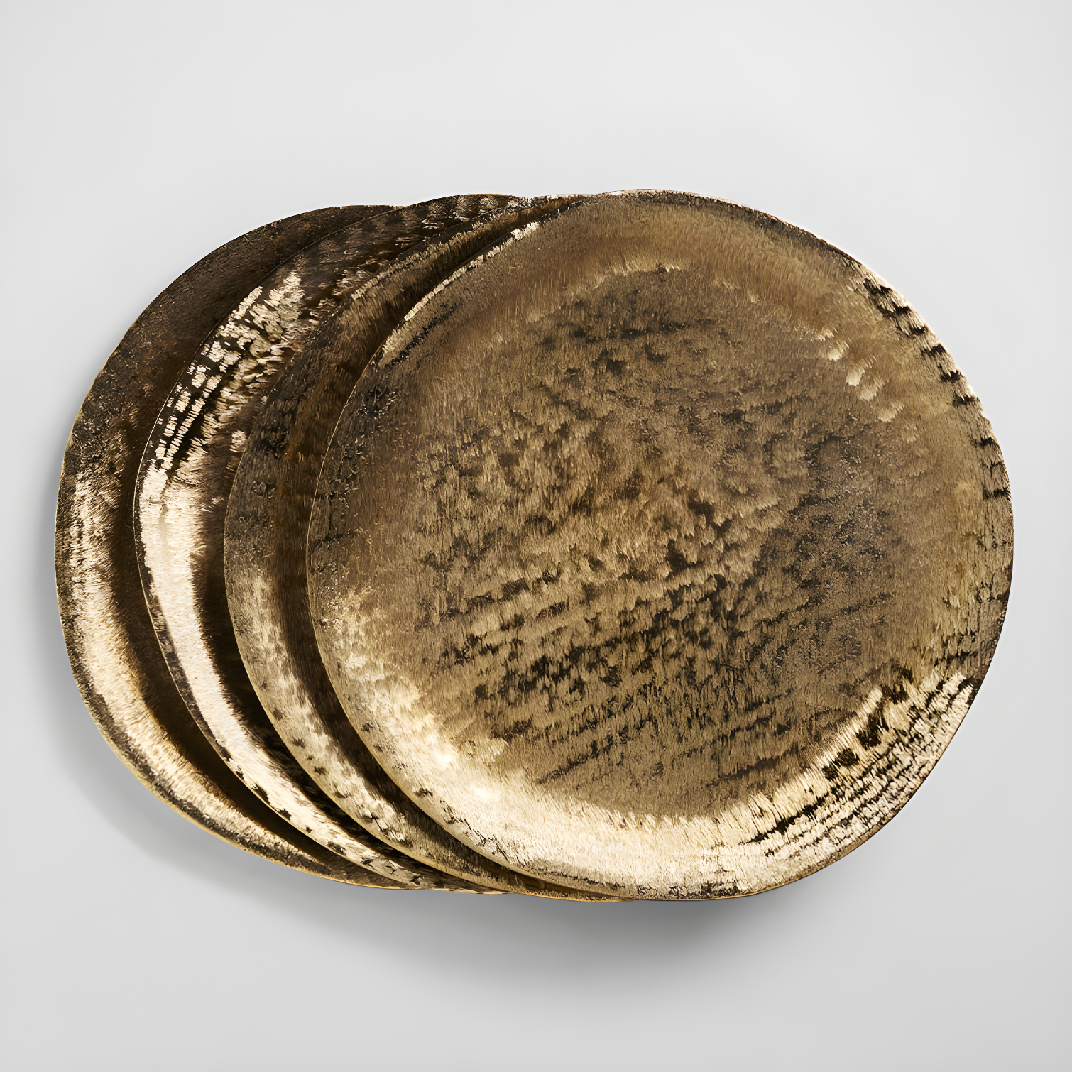 Zadia Brushed Metal Charger Plate (Set of 4)