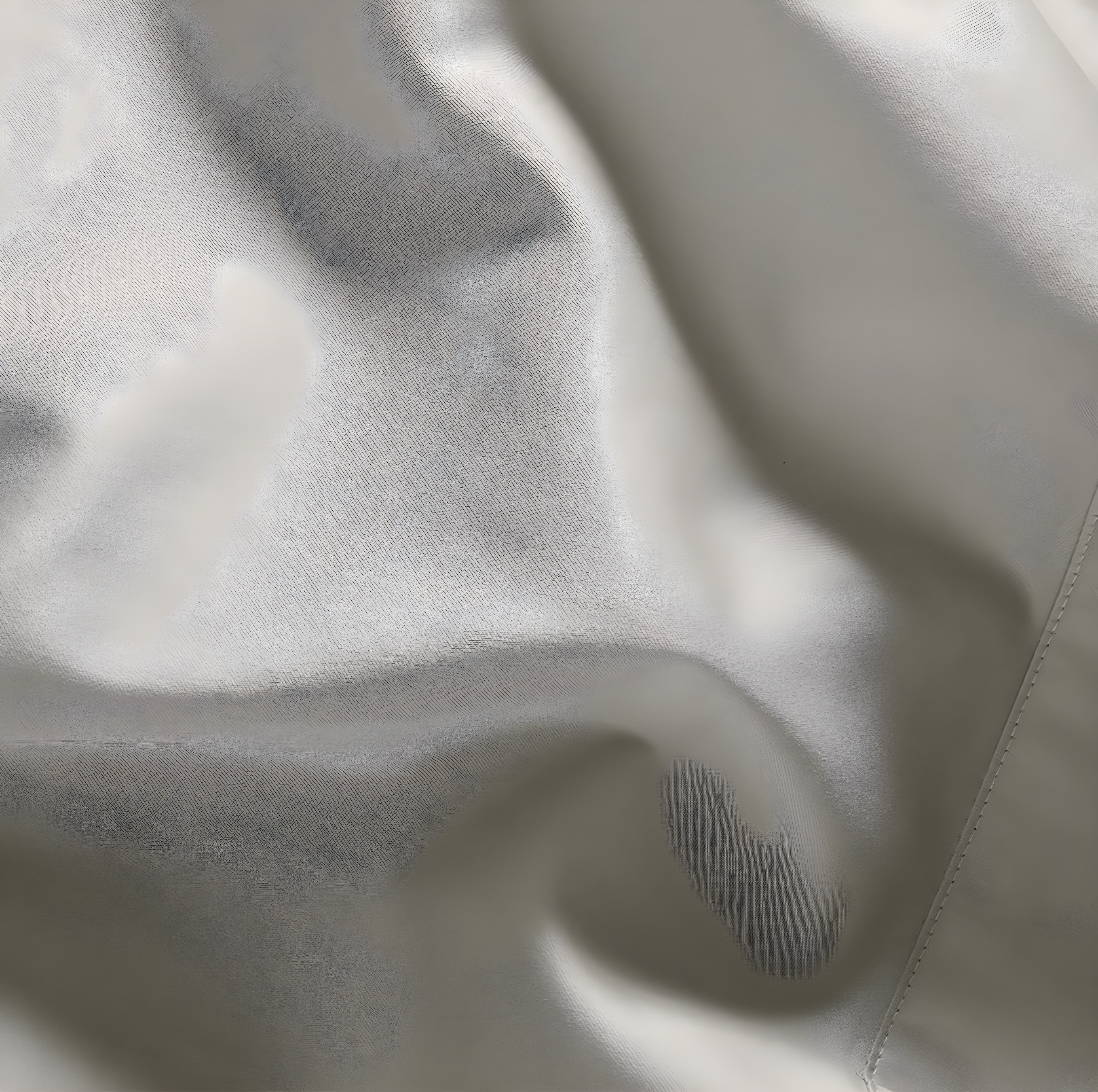 Twin Pewter Organic Cotton Percale Sheet Set